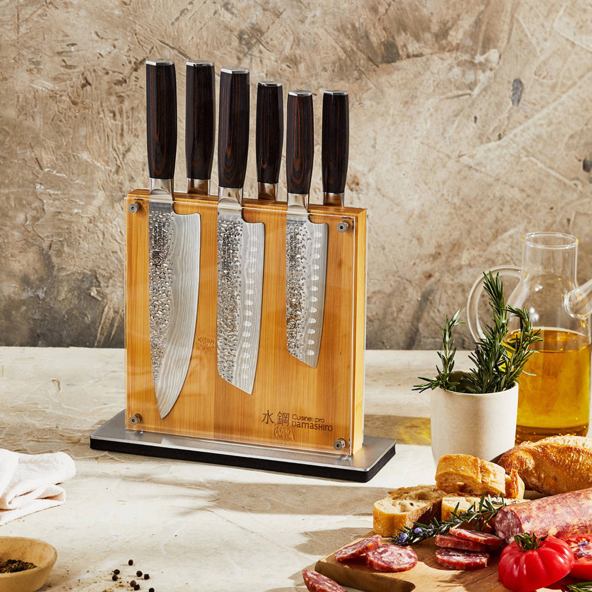 Cuisine::pro® Damashiro EMPEROR® Shi 7-Piece Knife Block