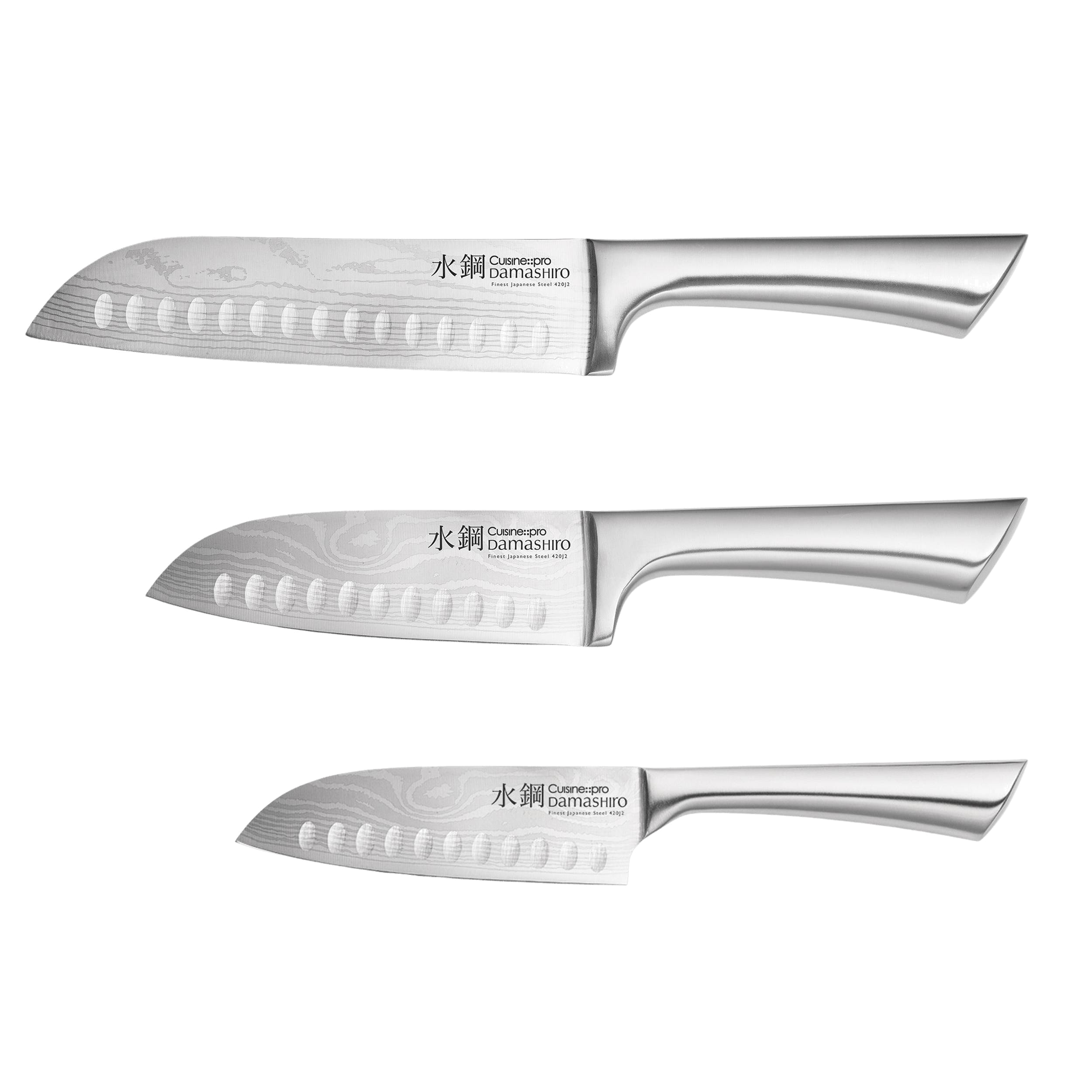 Cuisine::pro® Damashiro® 3-Piece Santoku Set