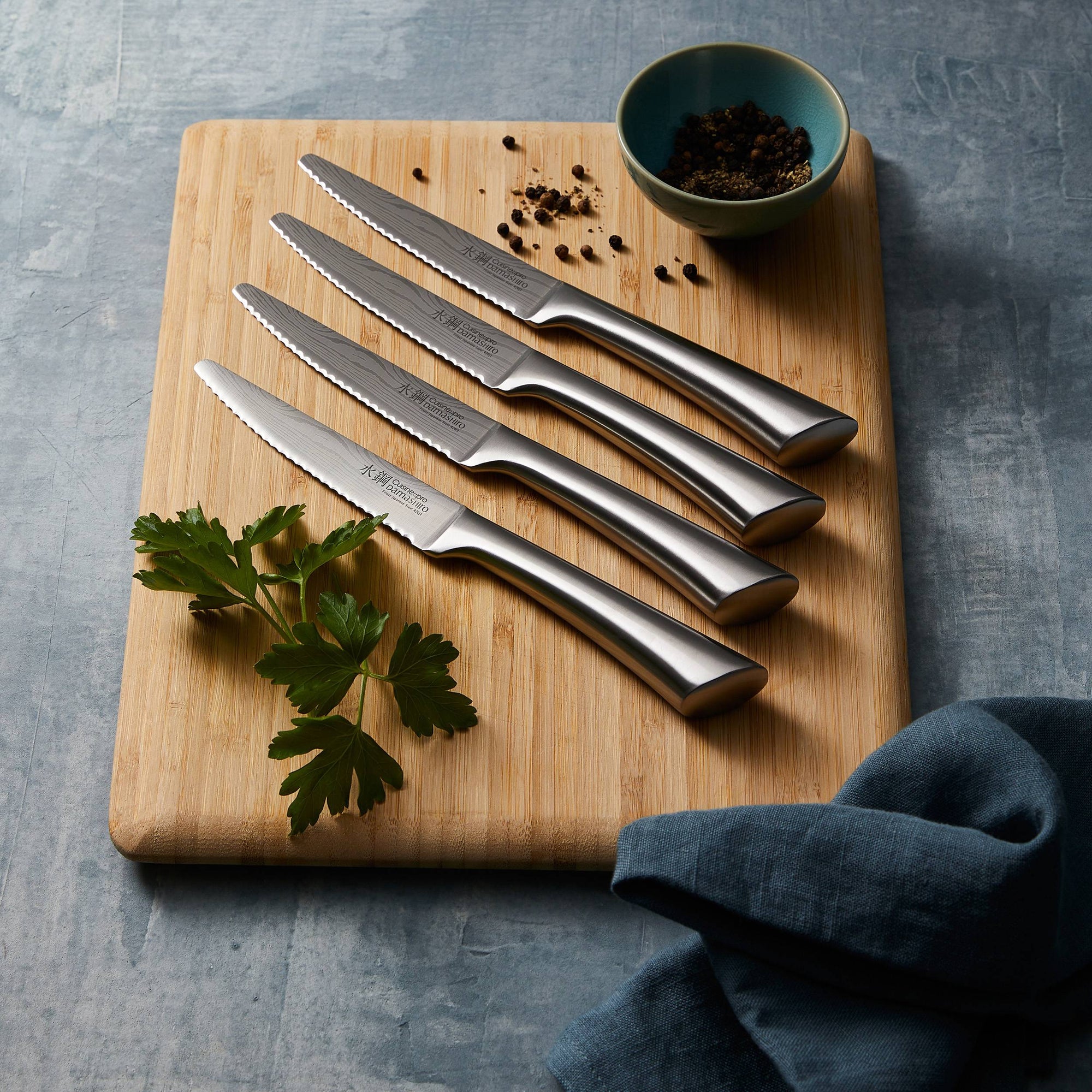 Cuisine::pro® Damashiro® 4-Piece Steak Knife Set