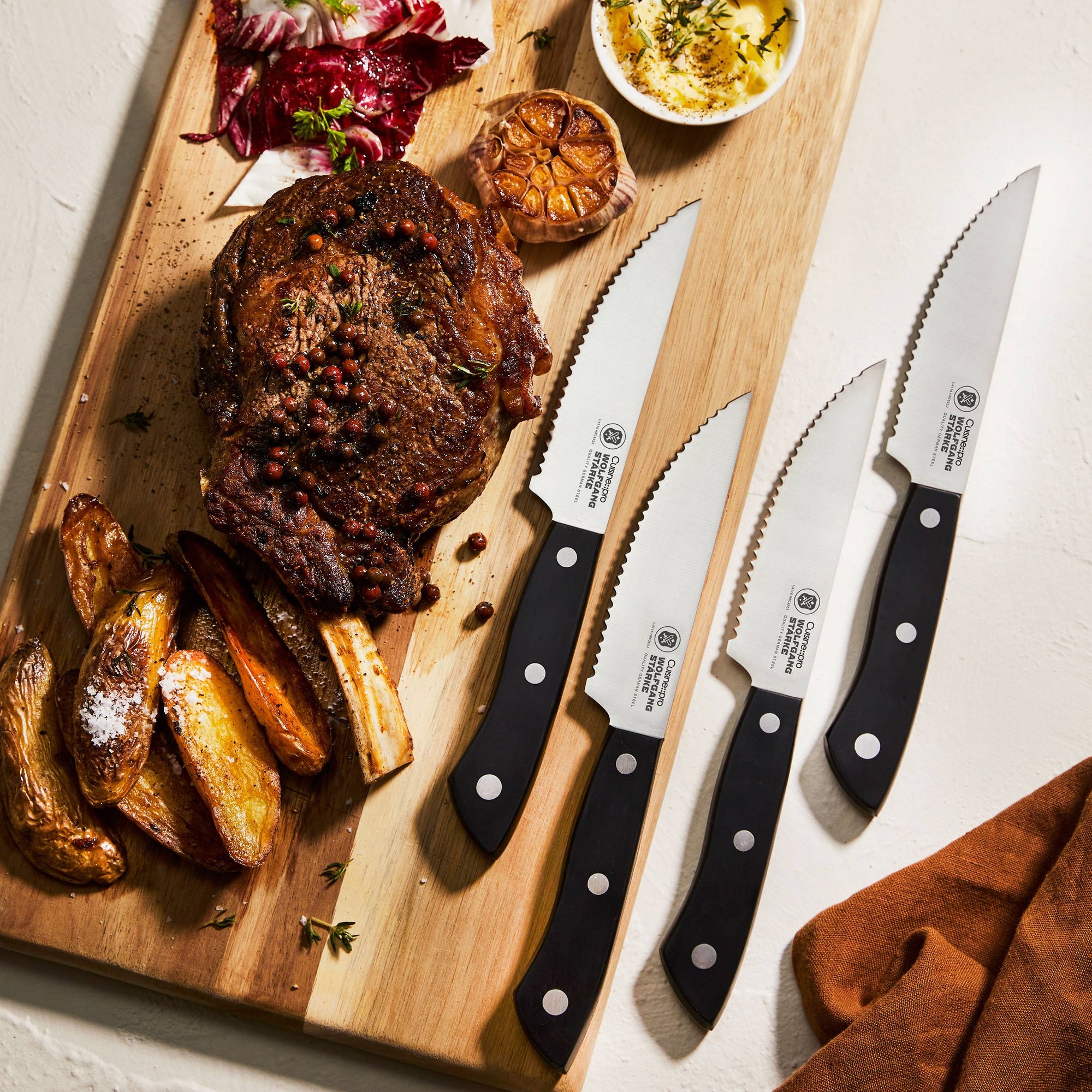 Cuisine::pro® WOLFGANG STARKE 4-Piece Steak Knife Set