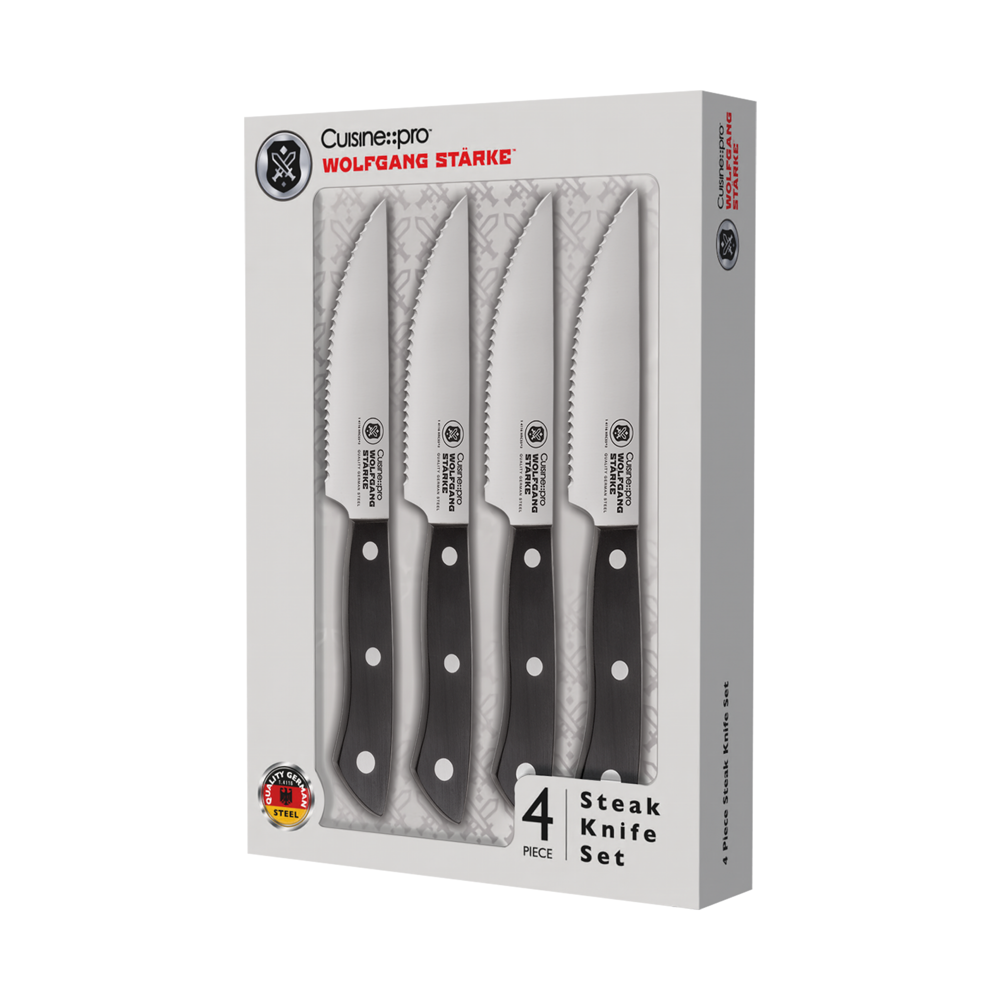 Cuisine::pro® WOLFGANG STARKE 4-Piece Steak Knife Set