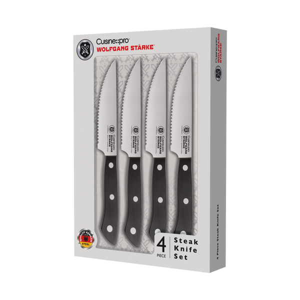 Cuisine::pro® WOLFGANG STARKE 4-Piece Steak Knife Set