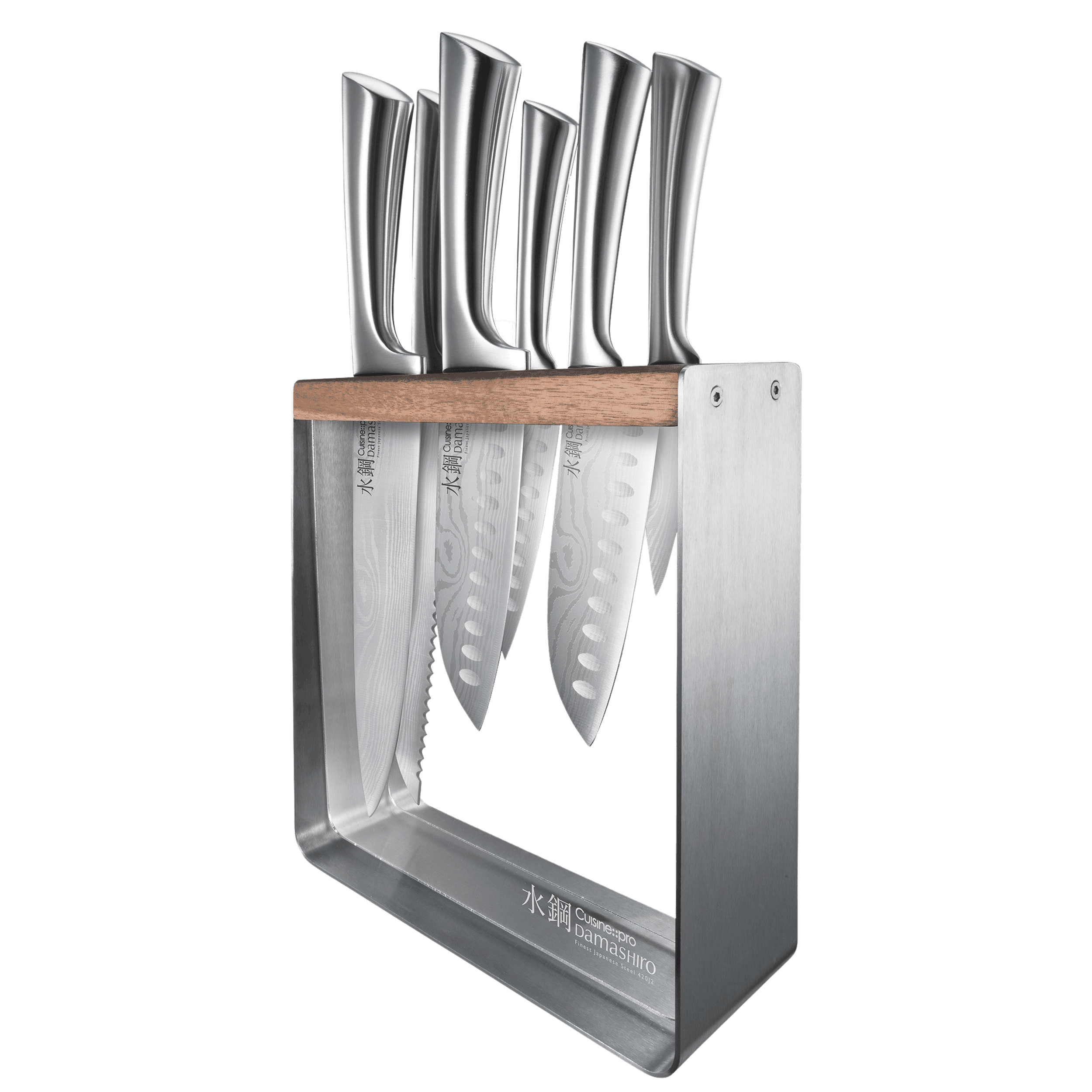 Cuisine::pro® Damashiro® Kinzoku 7-Piece Knife Block
