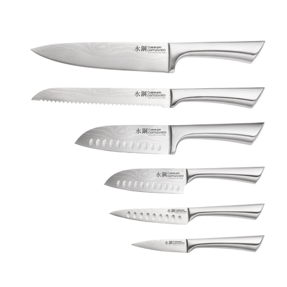 Cuisine::pro® Damashiro® Kinzoku 7-Piece Knife Block