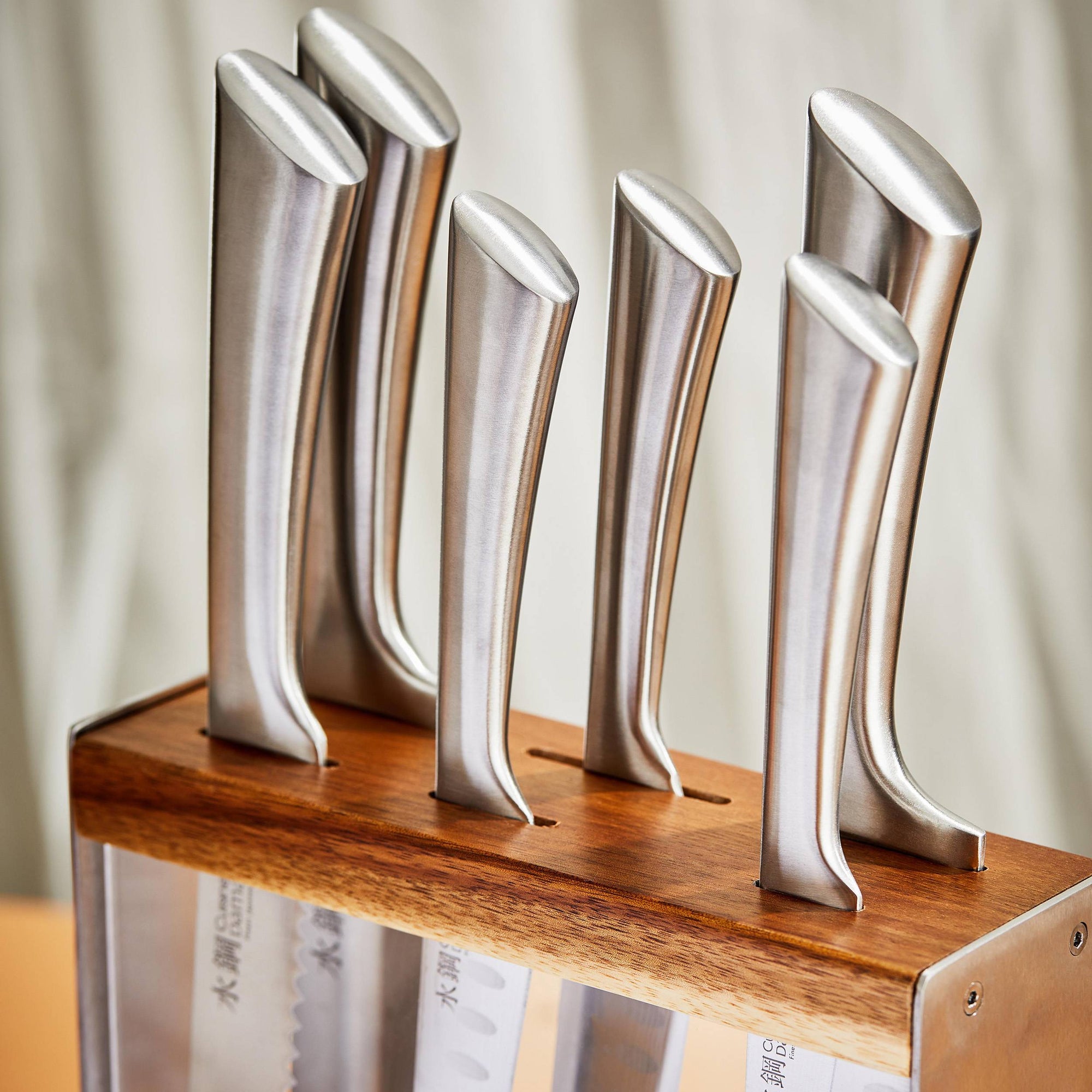 Bloc de couteaux 7 pièces Kinzoku Damashiro®Cuisine::pro®