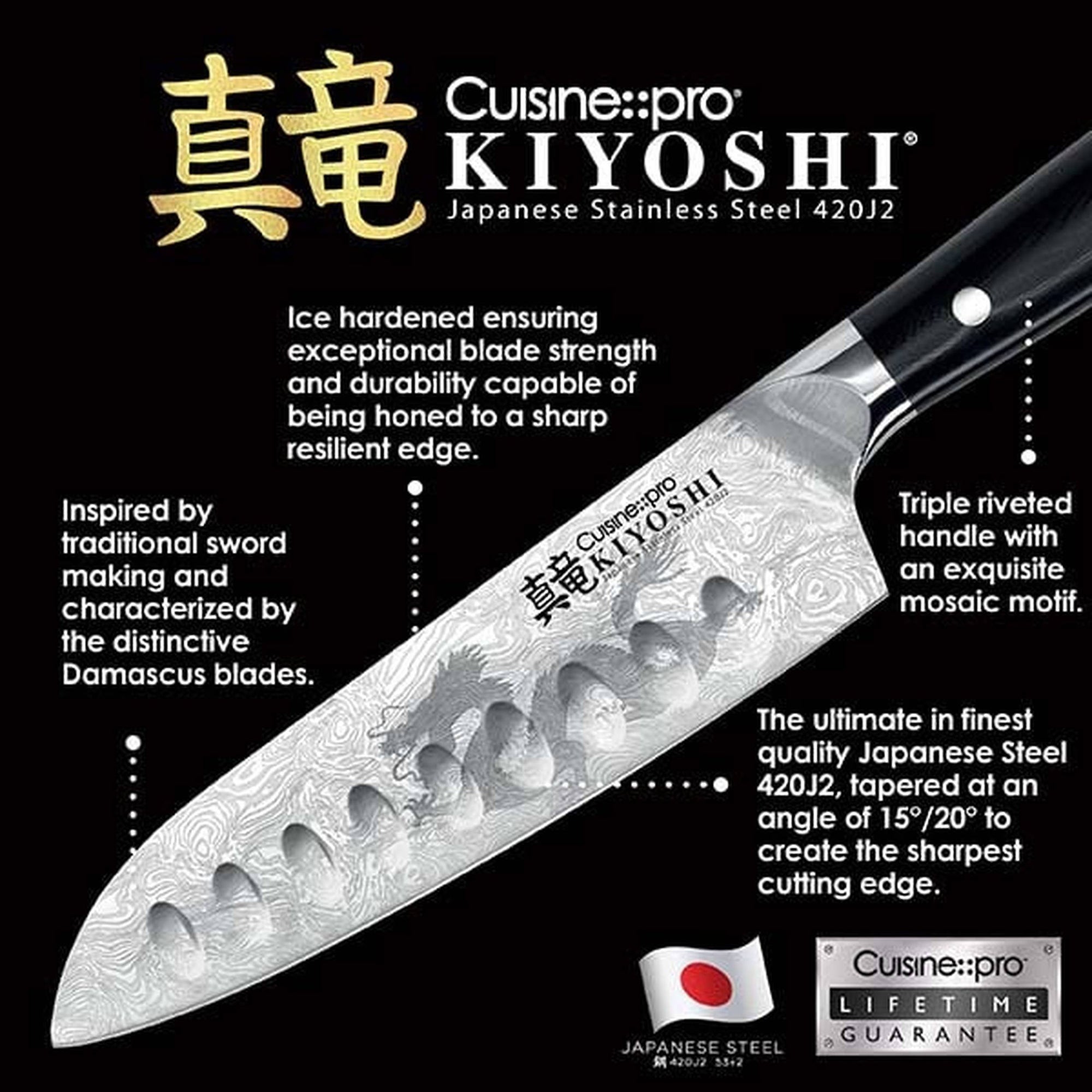 Cuisine::pro® KIYOSHI® Chef's Knife 8in