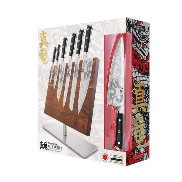 Cuisine::pro® KIYOSHI™ Kei 7 Piece Knife Block – The Custom Chef