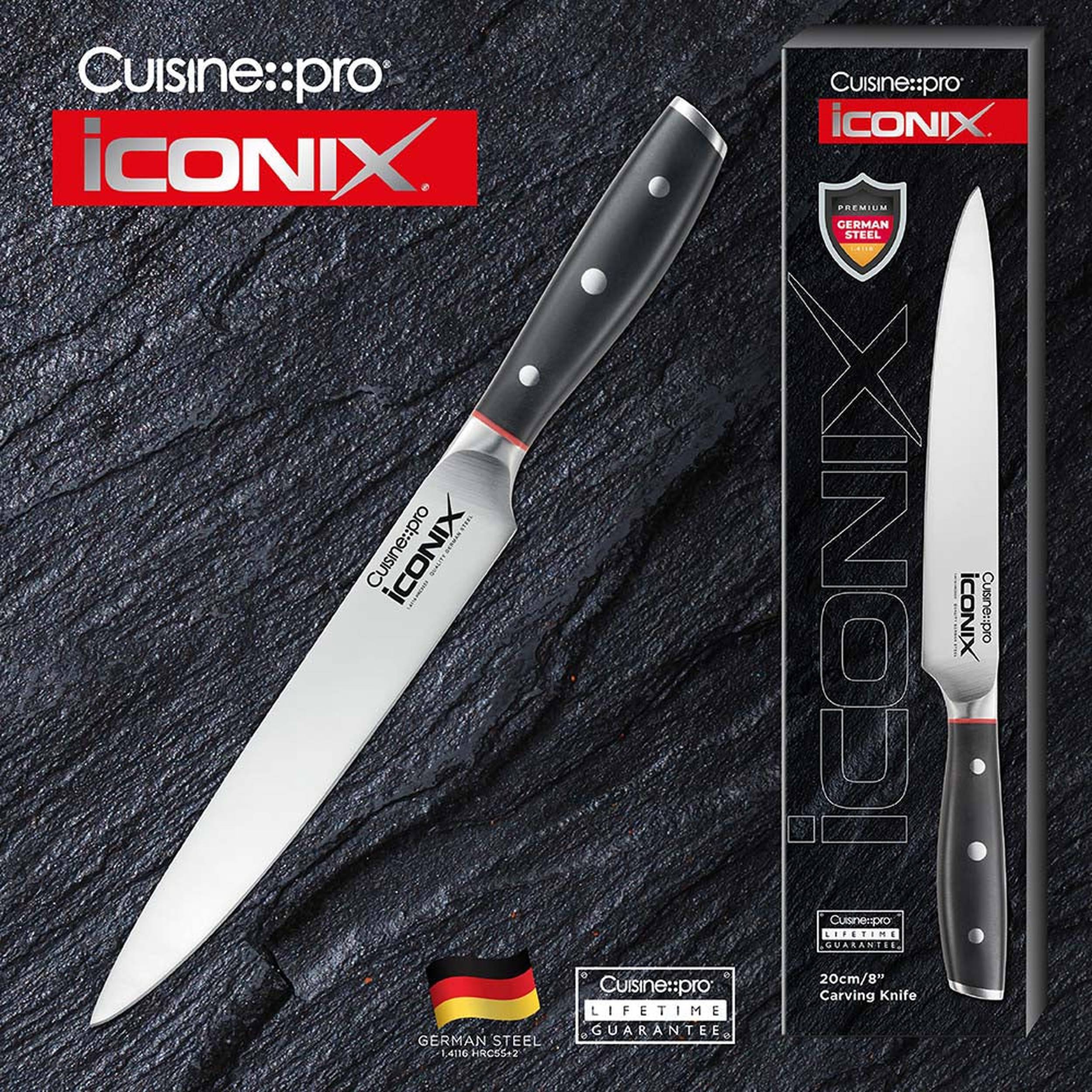  Couteau à découper 20 cm iconiX®Cuisine::pro®
