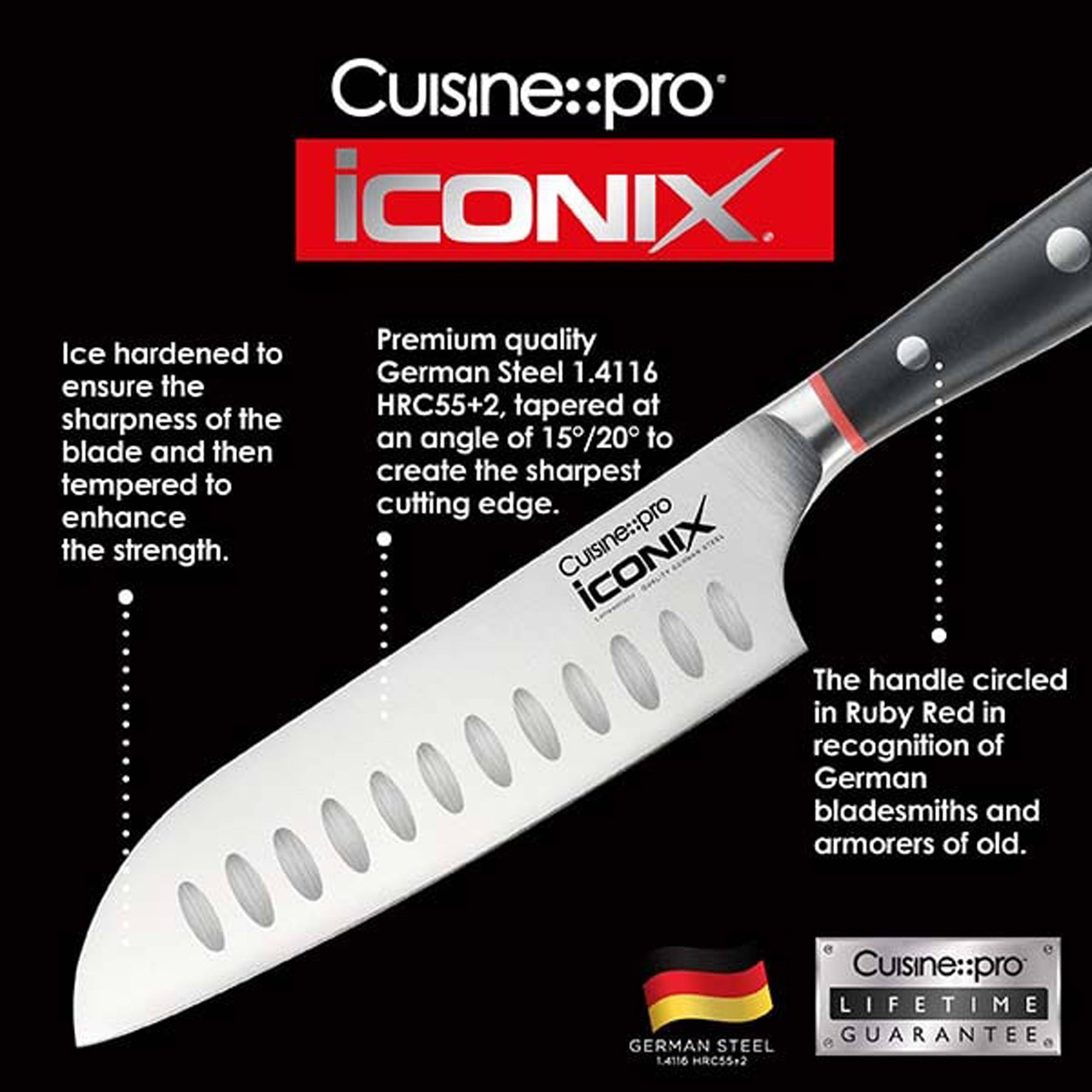  Couteau utilitaire 13 cm iconiX®Cuisine::pro®
