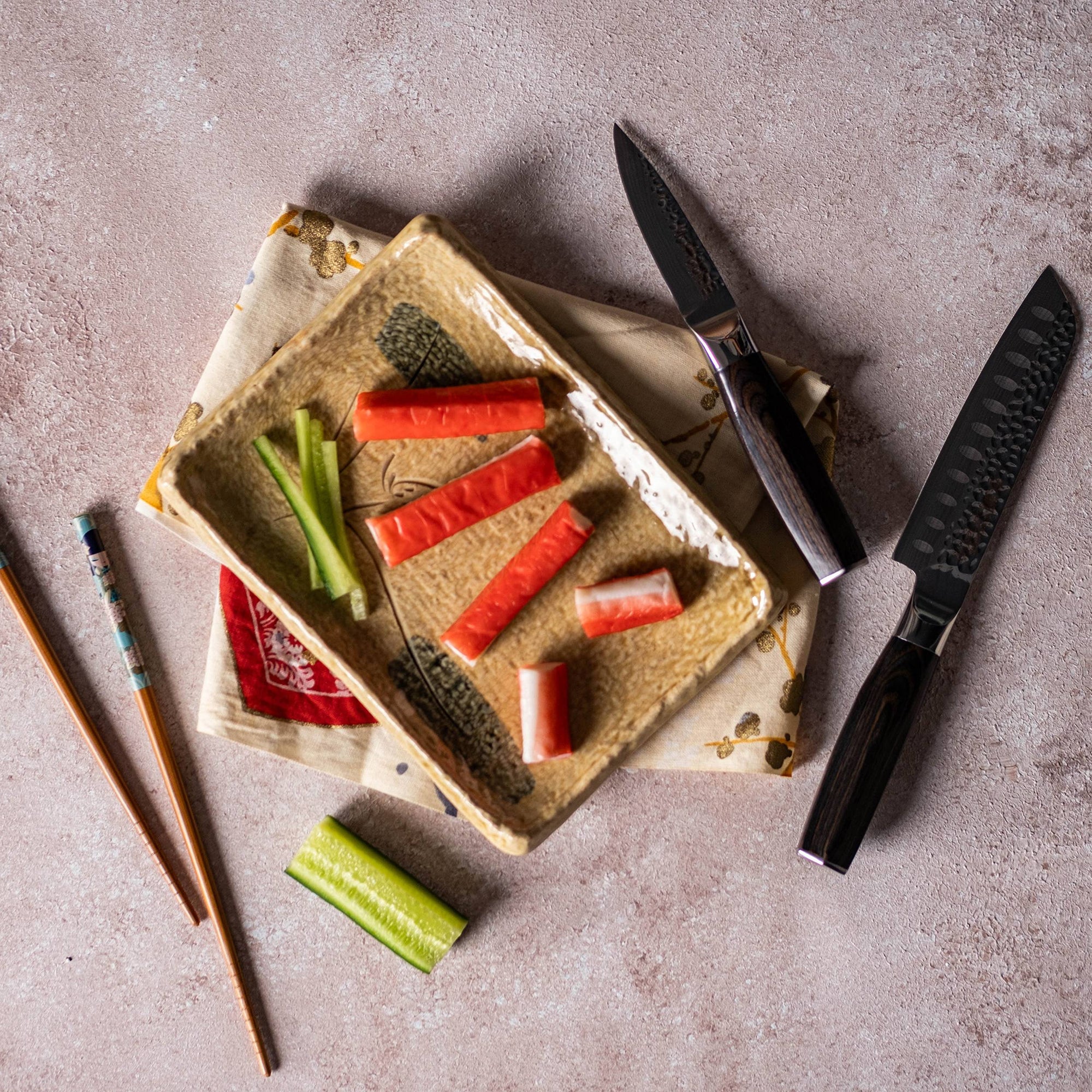 Cuisine::pro® Damashiro EMPEROR® Santoku 5.5in