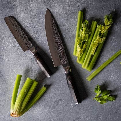 Cuisine::pro® Damashiro EMPEROR® Santoku 5.5in