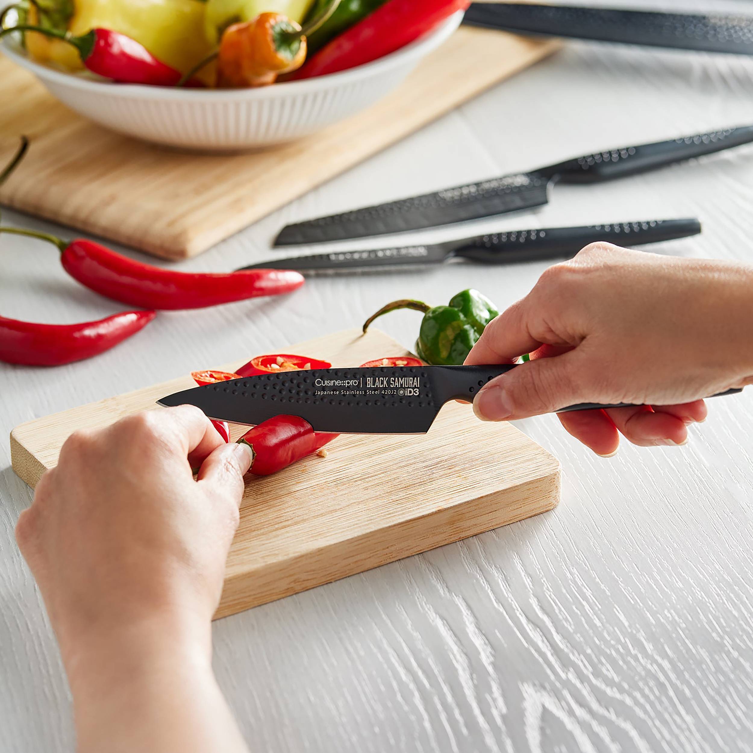 Cuisine::pro® iD3 BLACK SAMURAI™ Paring Knife 3.5in