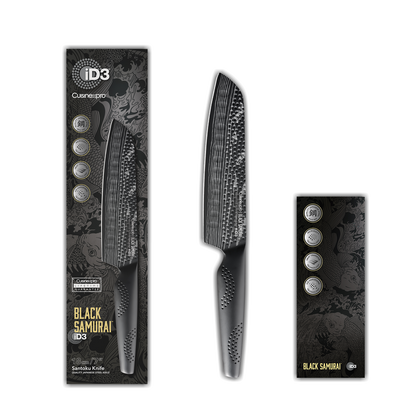  Couteau Santoku 18 cm iD3® BLACK SAMURAICuisine::pro®
