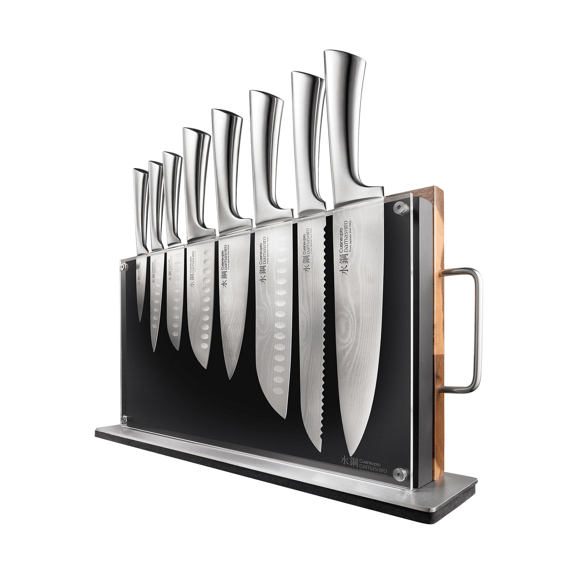 Bloc de couteaux 10 pièces Bodo Damashiro®Cuisine::pro®