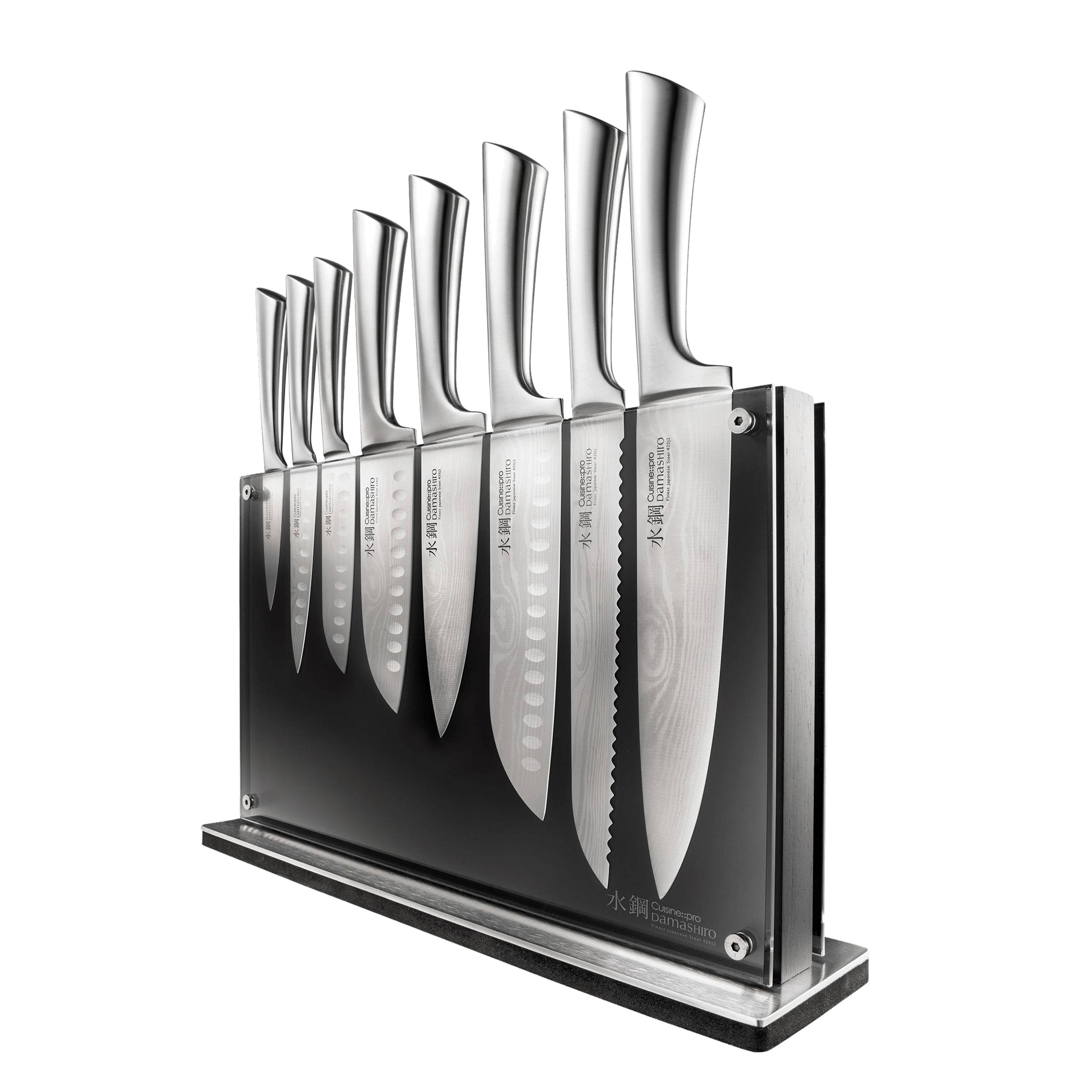 Cuisine::pro® Damashiro® Nami 9-Piece Knife Block