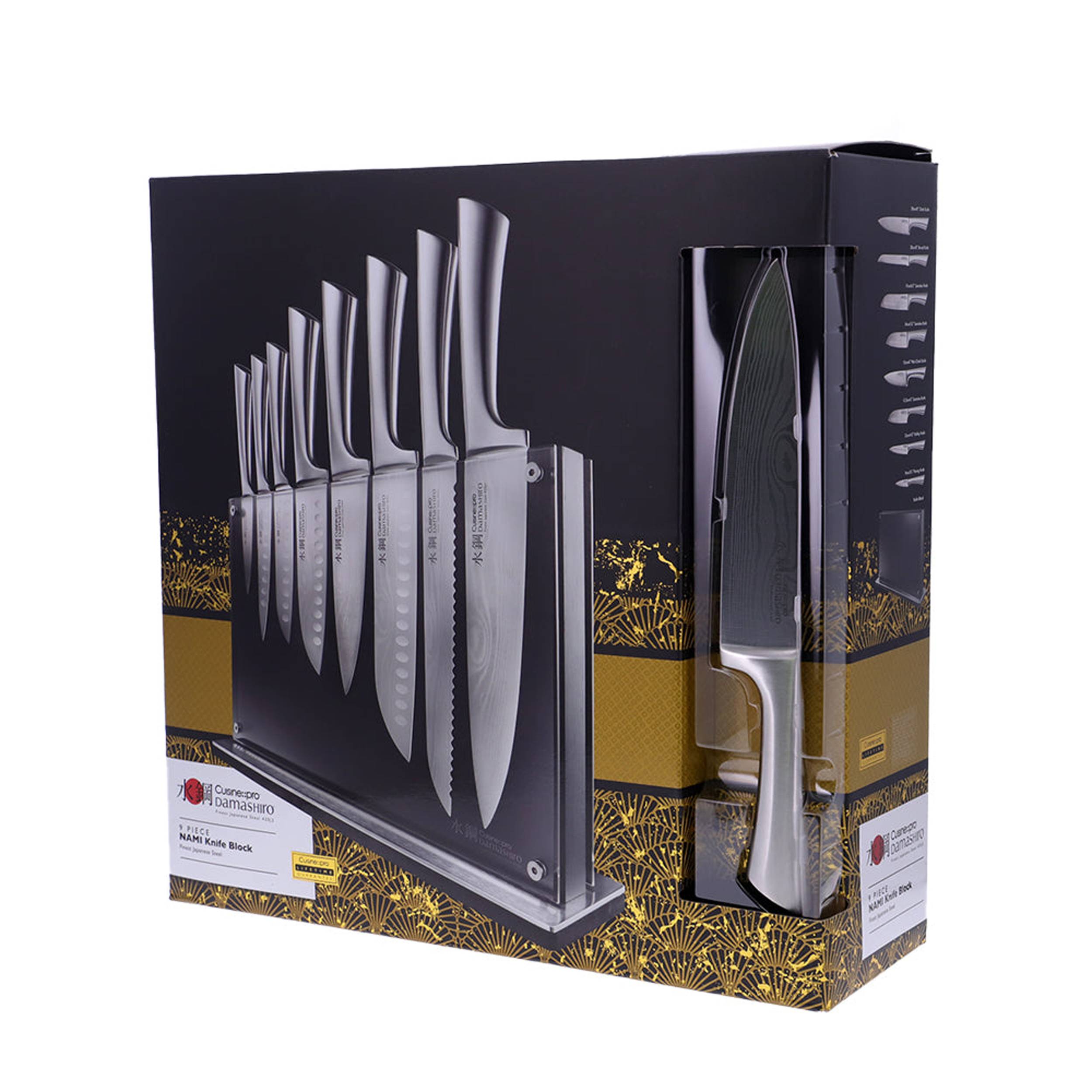 mao sushi クリコフ　セット　新品未使用品 Damashiro 9Pc Knife Block Set - Elevate Your Cooking – The Custom