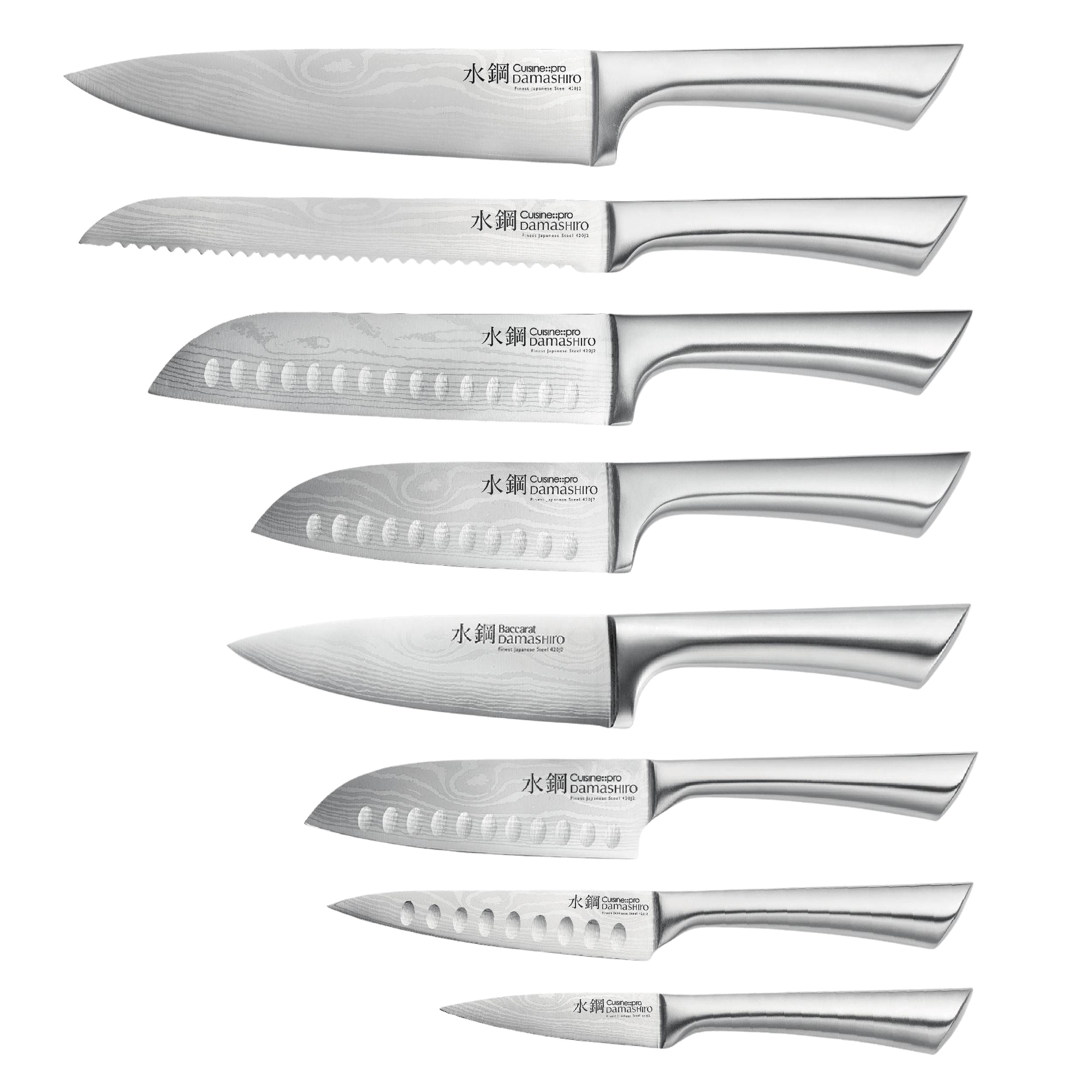 Cuisine::pro® Damashiro® Nami 9-Piece Knife Block