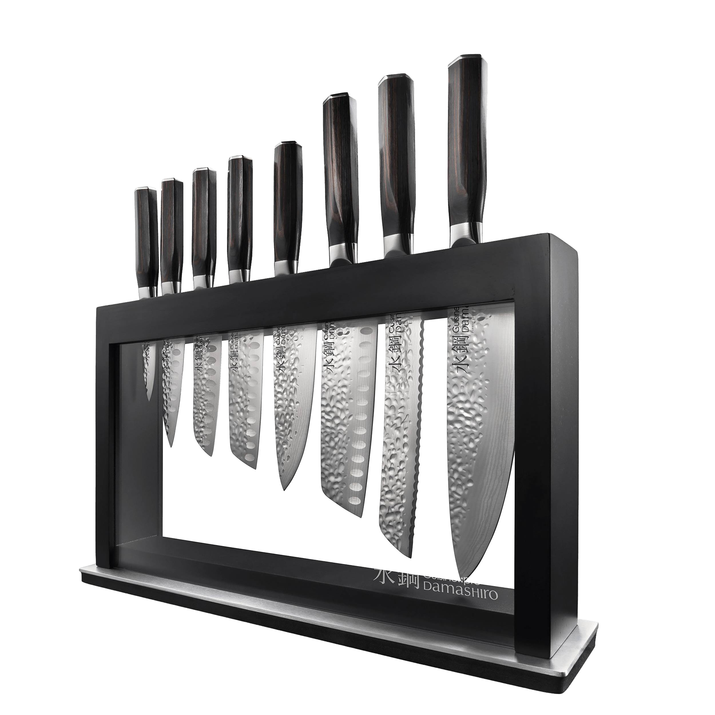 Cuisine::pro® Damashiro EMPEROR® Hisa 9-Piece Knife Block