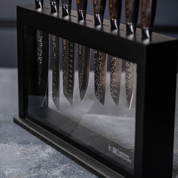 Cuisine::pro® Damashiro EMPEROR® Hisa 9-Piece Knife Block