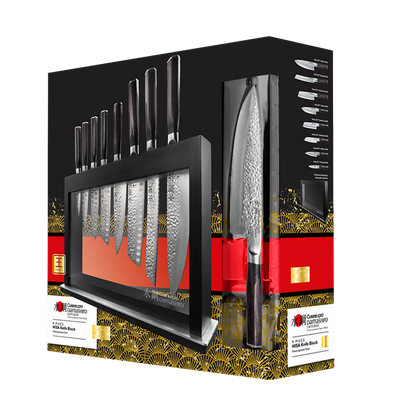 Cuisine::pro® Damashiro EMPEROR® Hisa 9-Piece Knife Block