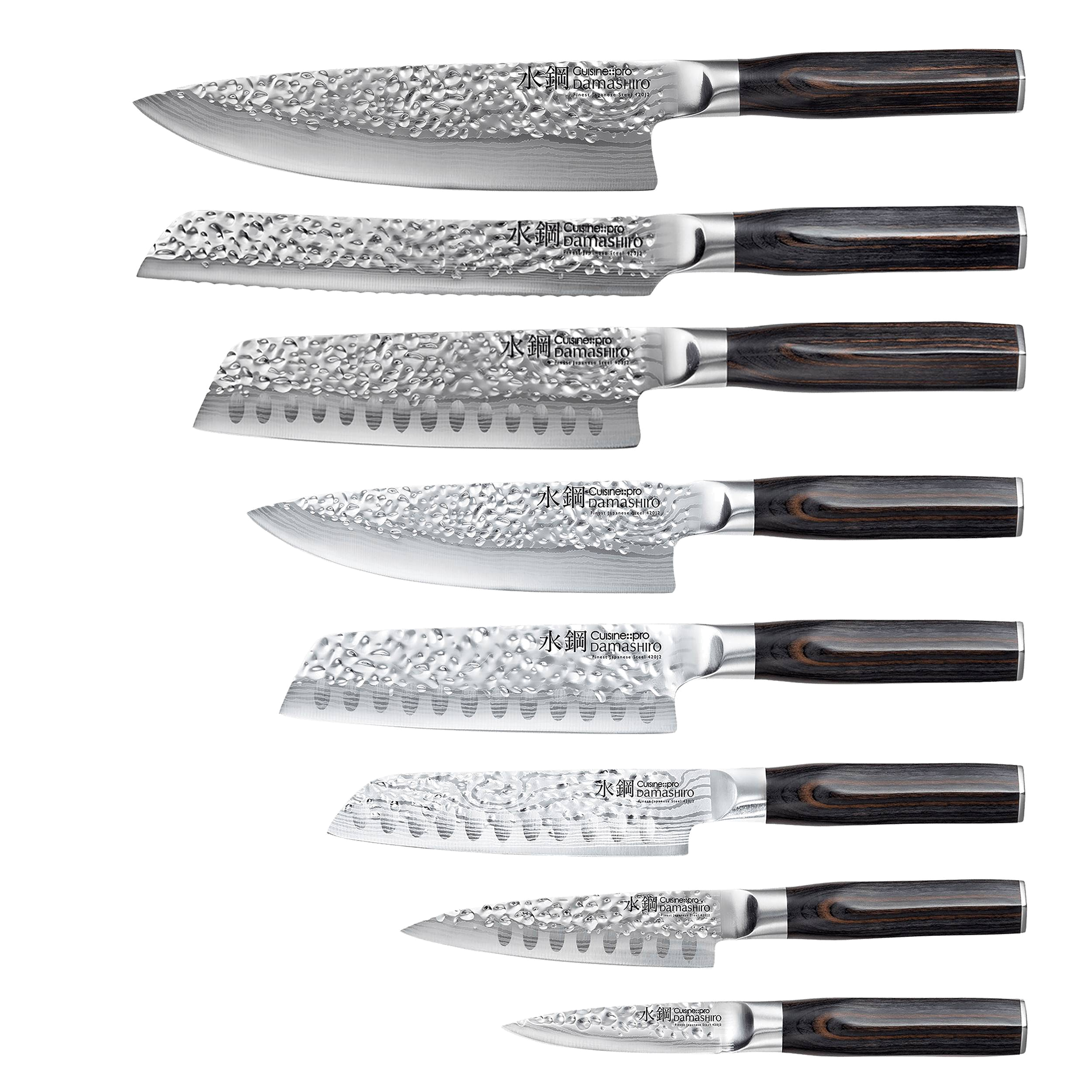 Cuisine::pro® Damashiro EMPEROR® Hisa 9-Piece Knife Block