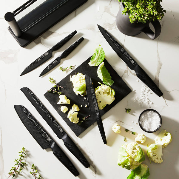 Cuisine::pro® iD3 BLACK SAMURAI™ Gozen 7-Piece Knife Block
