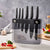 Bloc de couteaux 7 pièces Sakai iD3 BLACK SAMURAI™Cuisine::pro®