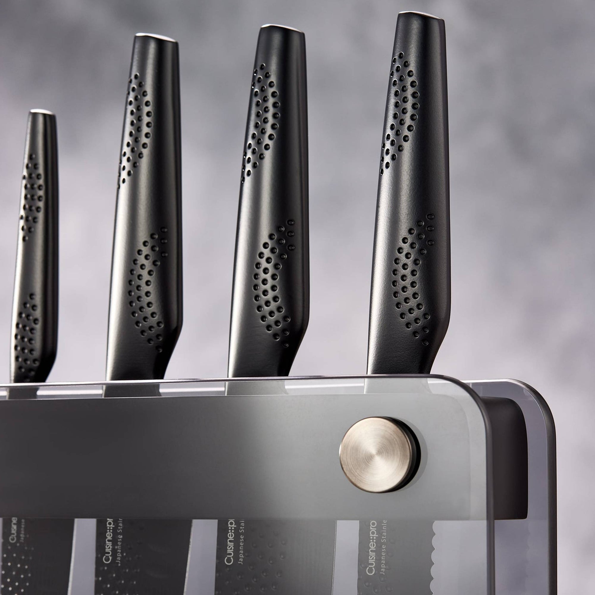 Bloc de couteaux 7 pièces Sakai iD3 BLACK SAMURAI™Cuisine::pro®