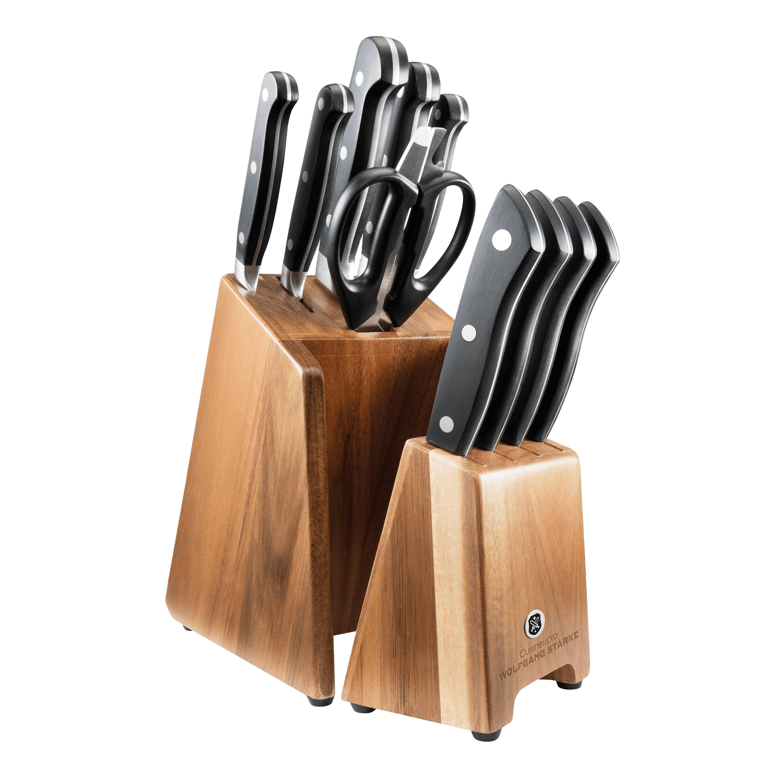Cuisine::pro® WOLFGANG STARKE Kutchin 11-Piece Knife Block
