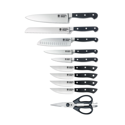 Cuisine::pro® WOLFGANG STARKE Kutchin 11-Piece Knife Block