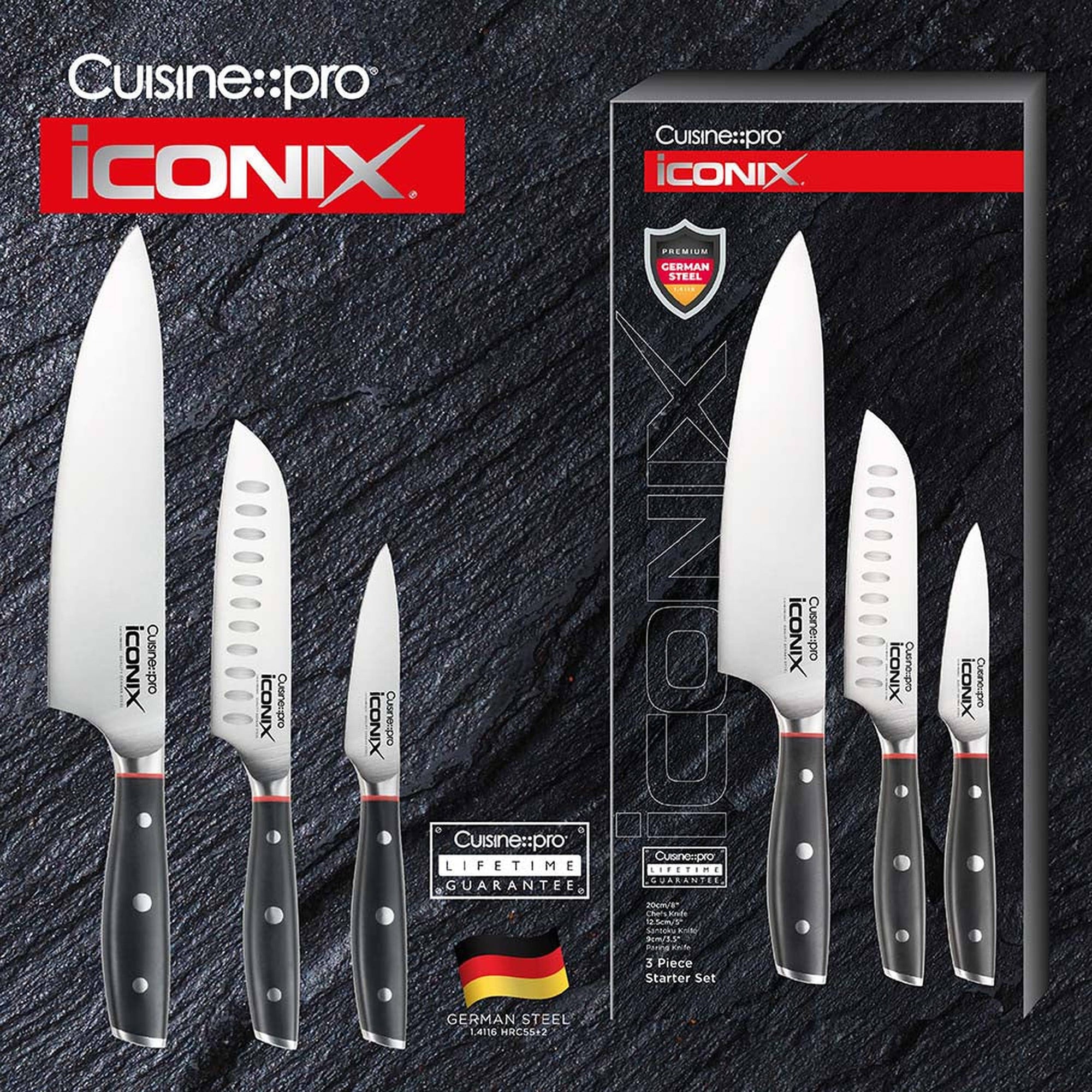 Cuisine::pro® iconiX® Starter Knife Set