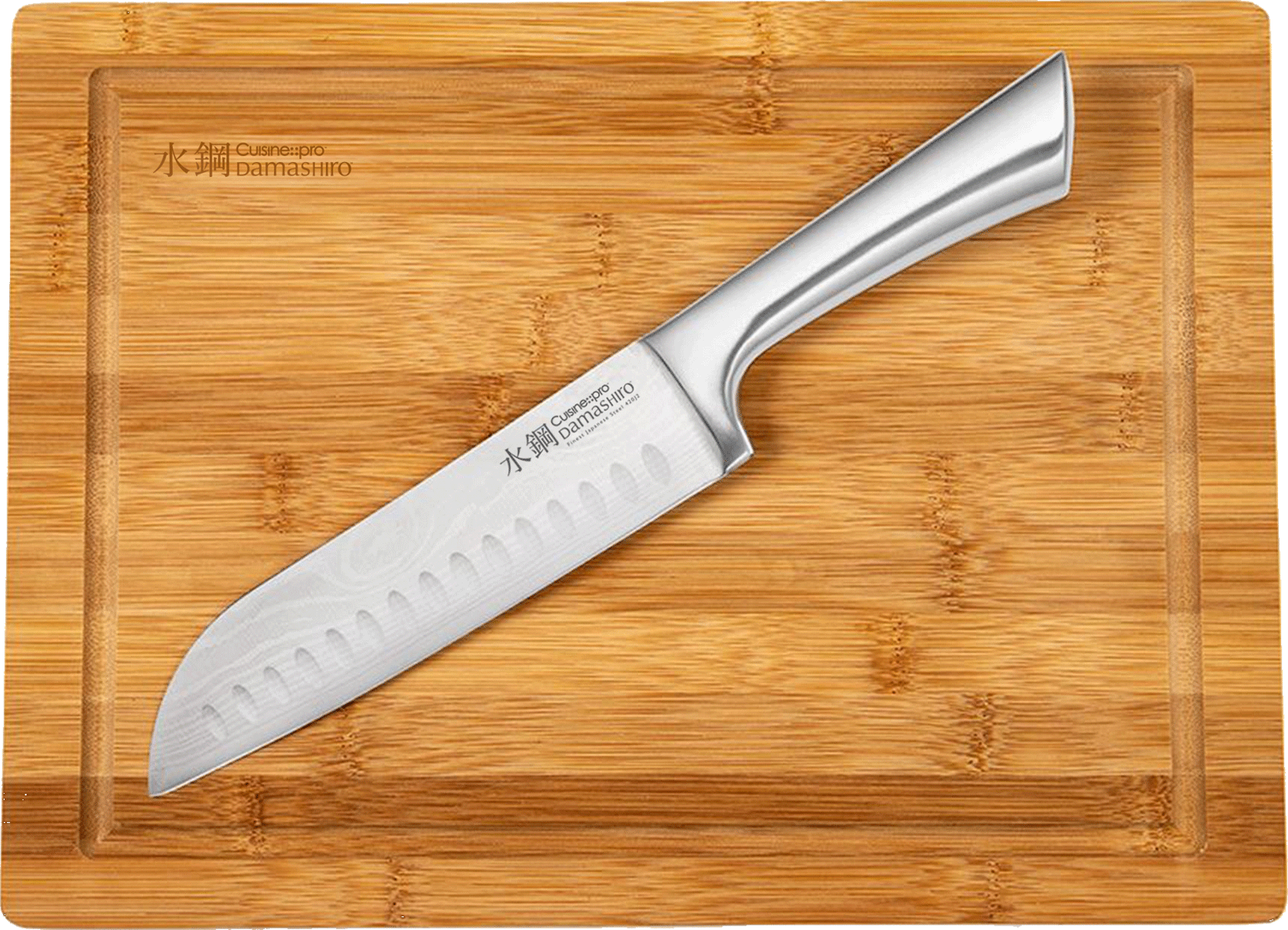 Cuisine::pro® Damashiro® Santoku Knife & Cutting Board Set