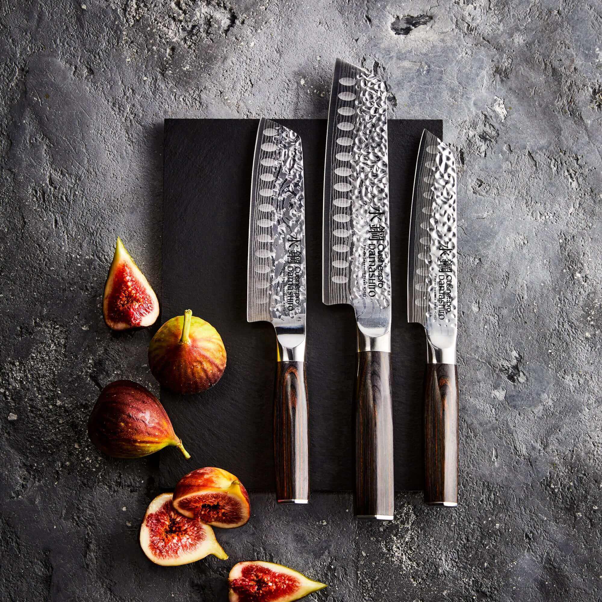 Cuisine::pro® Damashiro® EMPEROR Santoku Set of 3-1034455