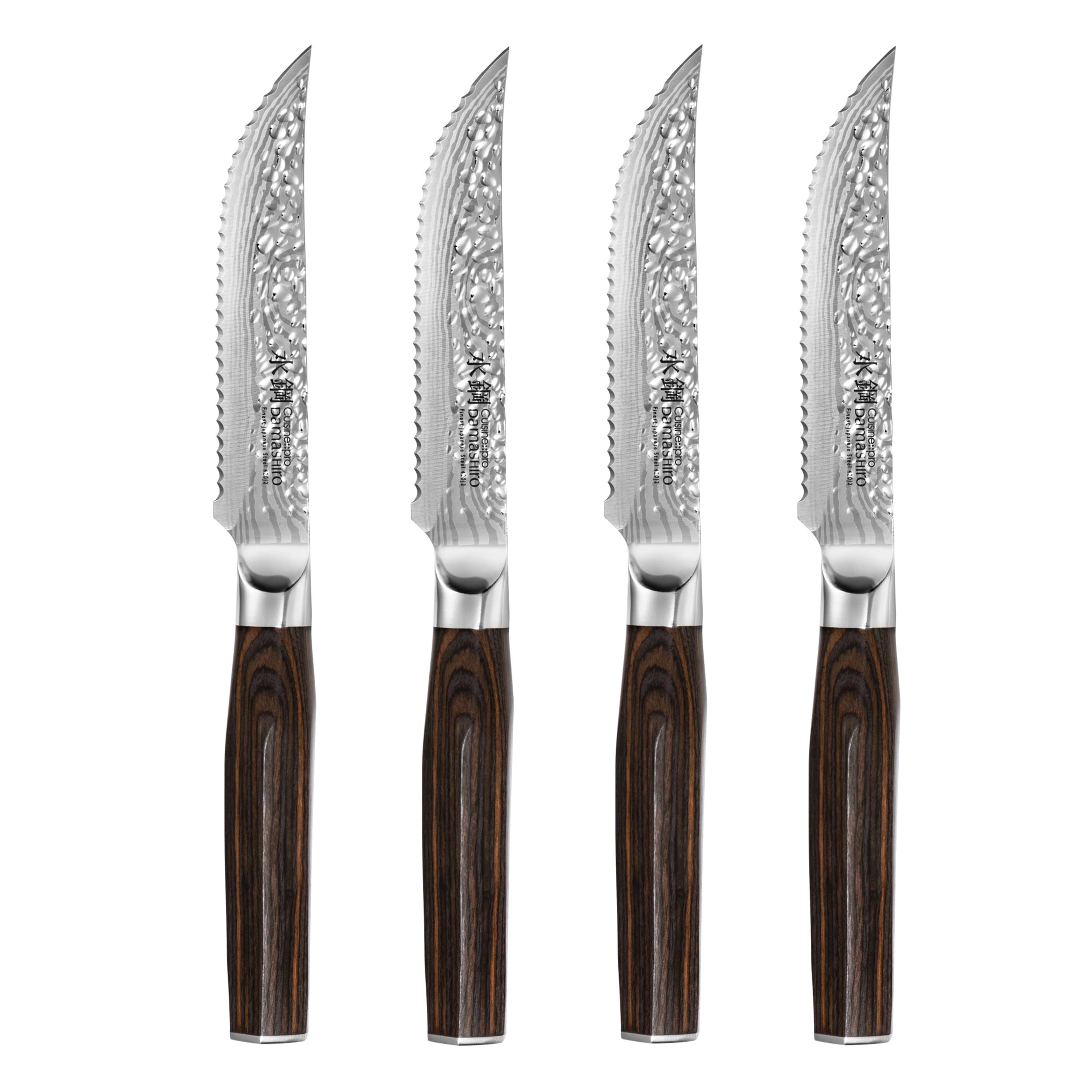 Cuisine::pro® Damashiro EMPEROR® 4-Piece Steak Knife Set