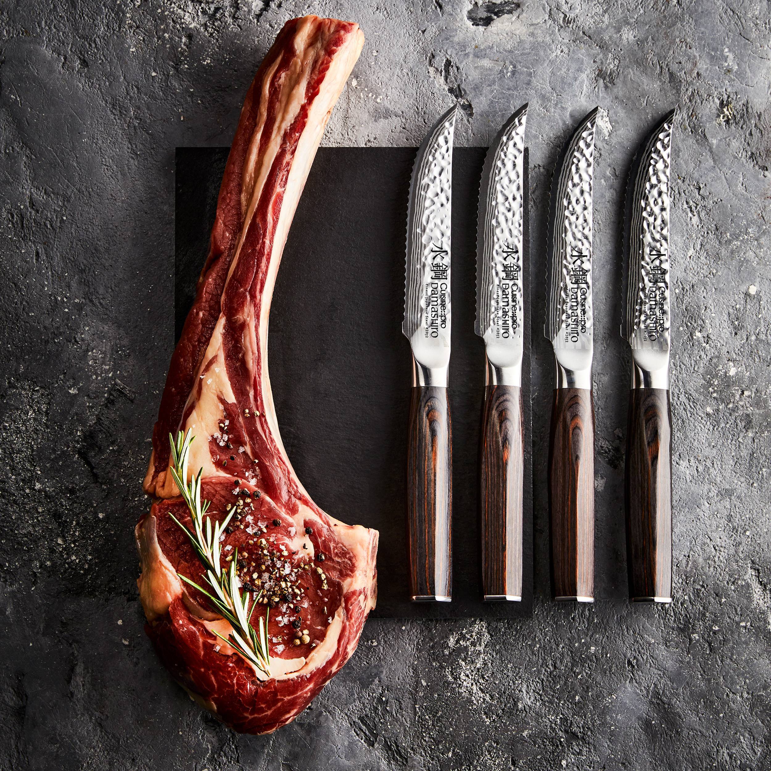 Cuisine::pro® Damashiro EMPEROR® 4-Piece Steak Knife Set