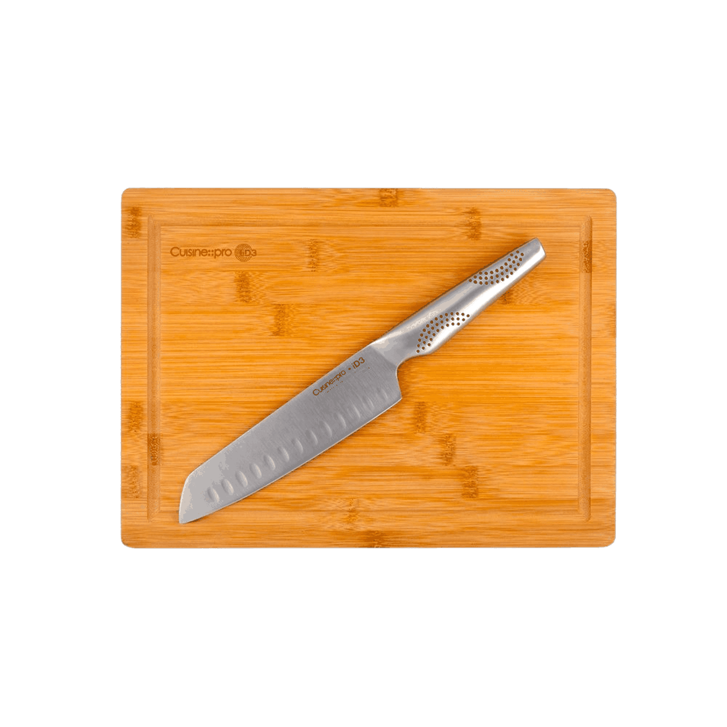 Cuisine::pro® iD3® Santoku Knife & Cutting Board Set