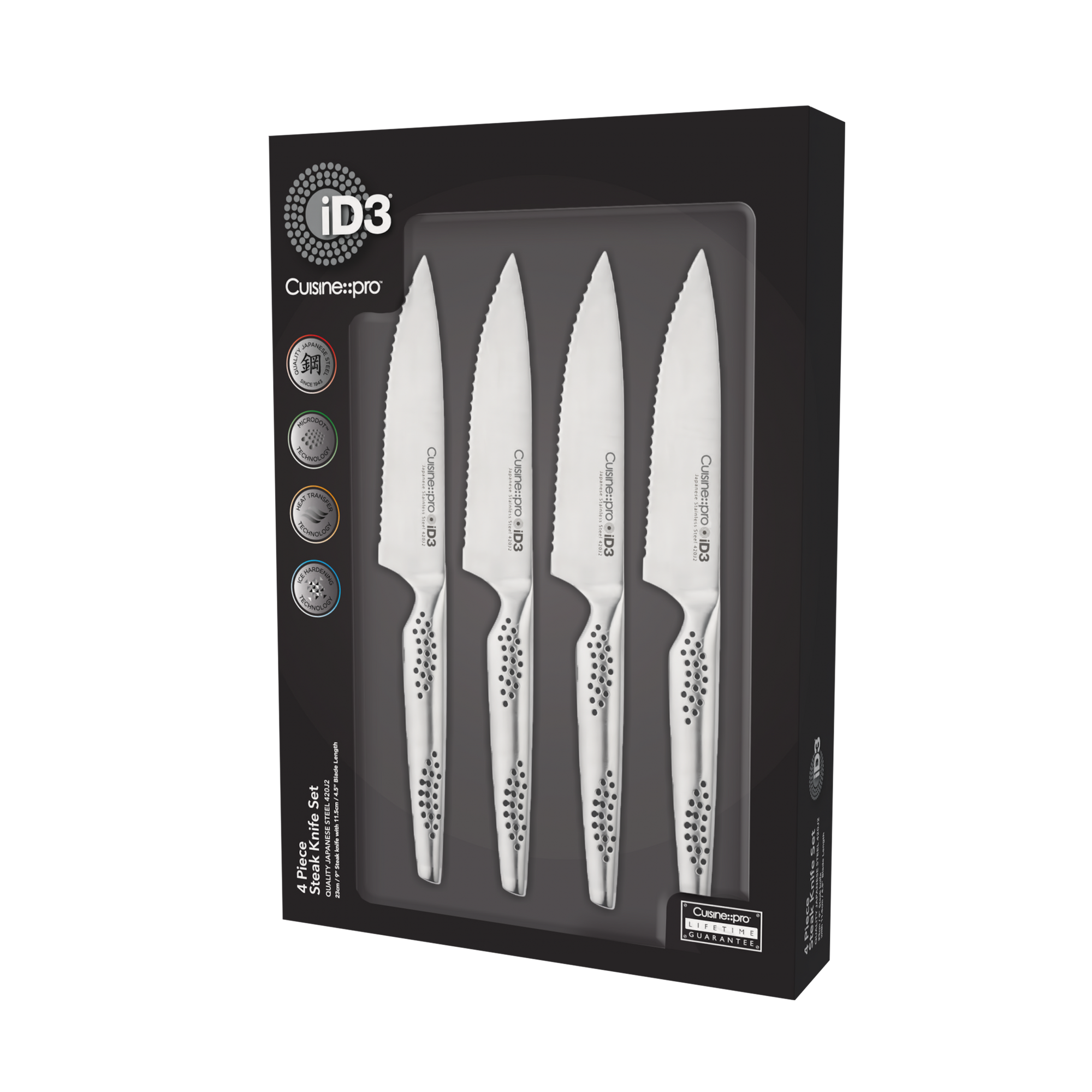 Cuisine::pro® iD3® 4-Piece Steak Knife Set