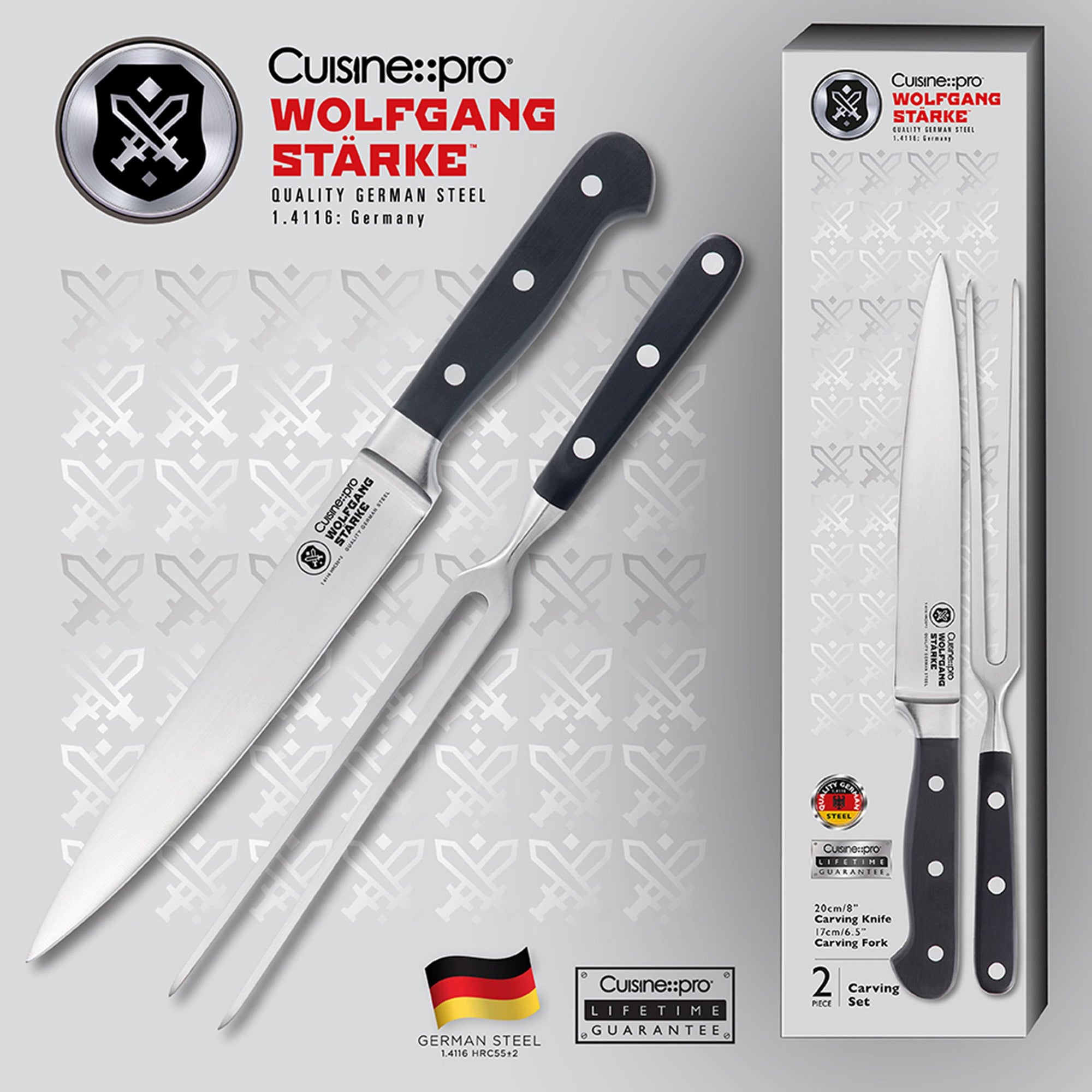 Cuisine::pro® WOLFGANG STARKE Carving Knife Set