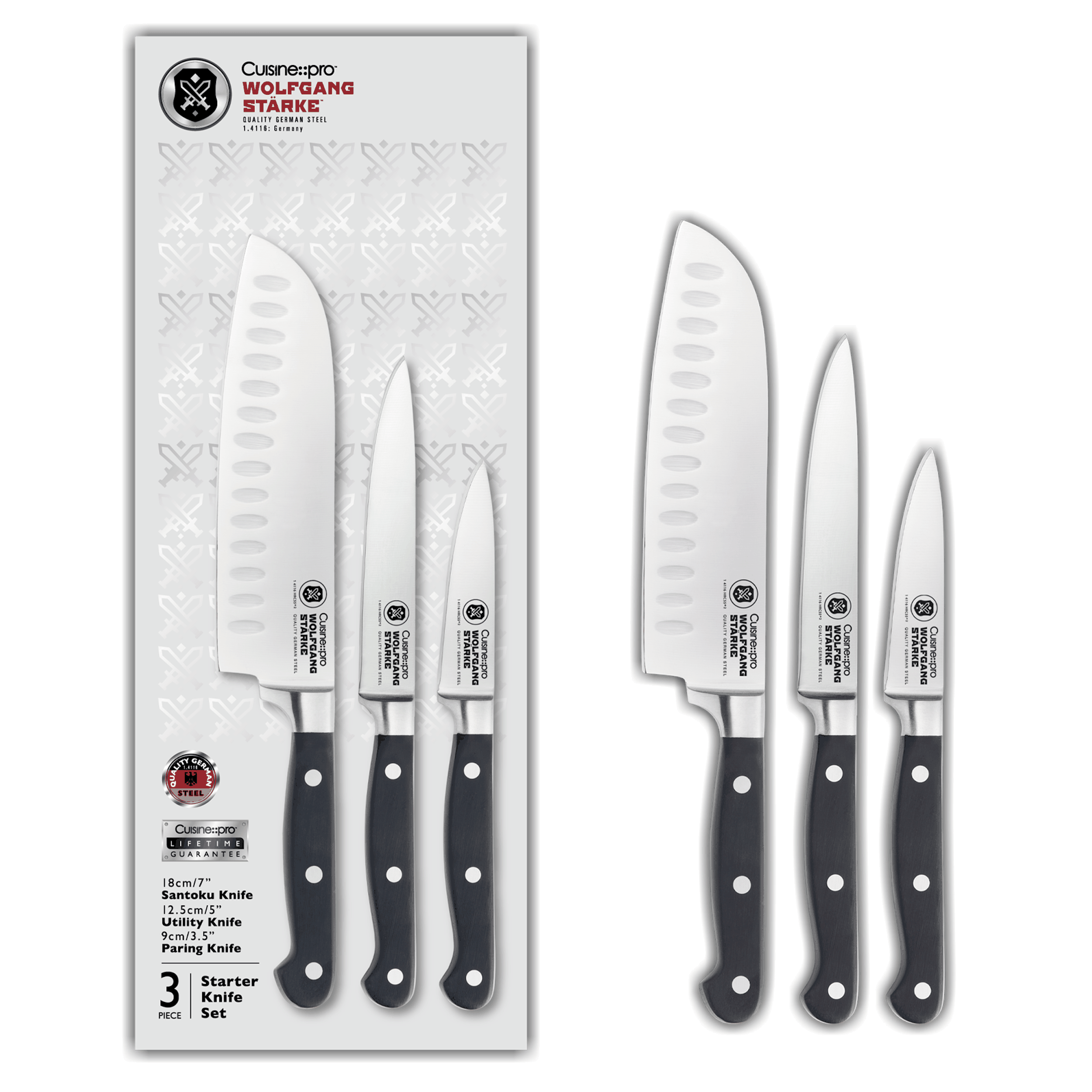 Cuisine::pro® WOLFGANG STARKE Starter Knife Set