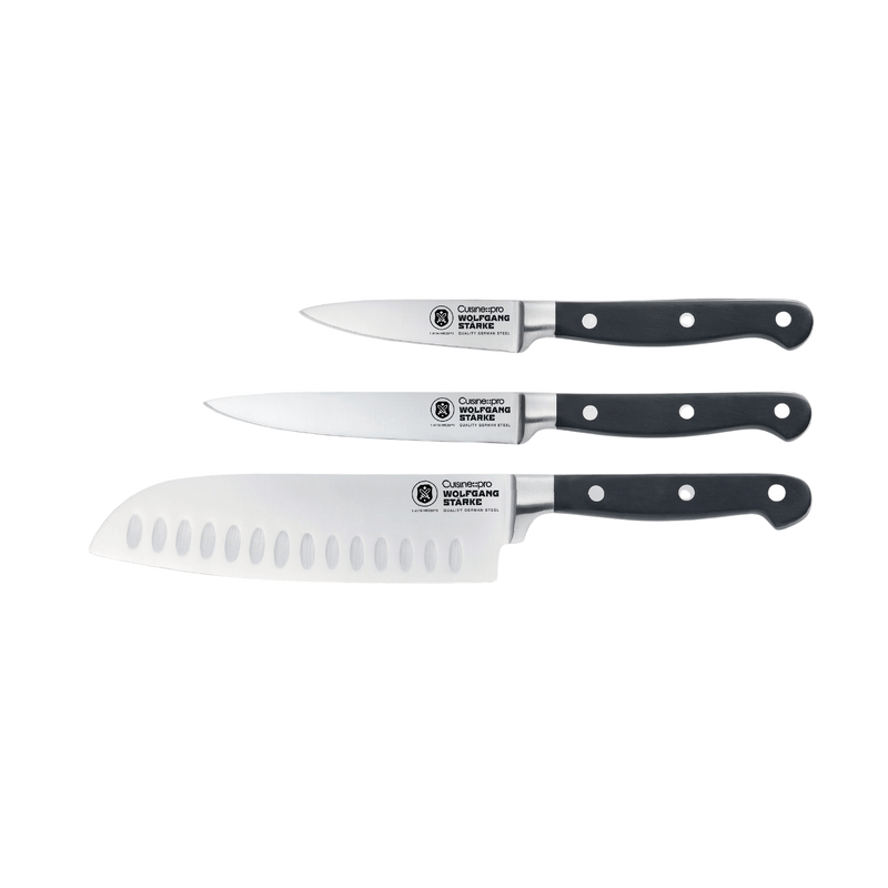 Ensemble de 3 couteaux de démarrage WOLFGANG STARKECuisine::pro®