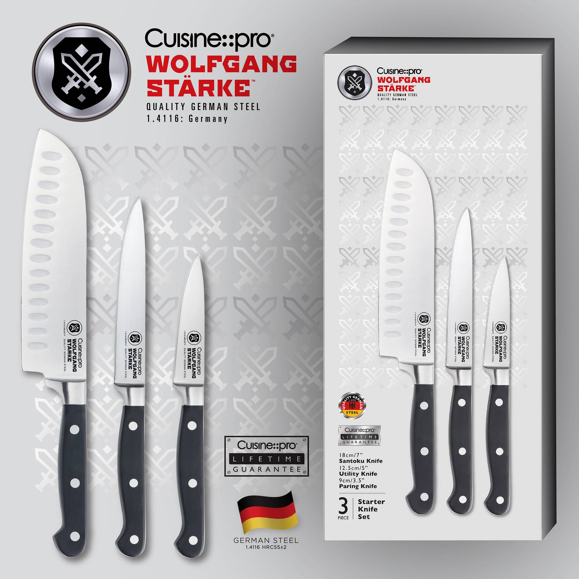 Cuisine::pro® WOLFGANG STARKE Starter Knife Set