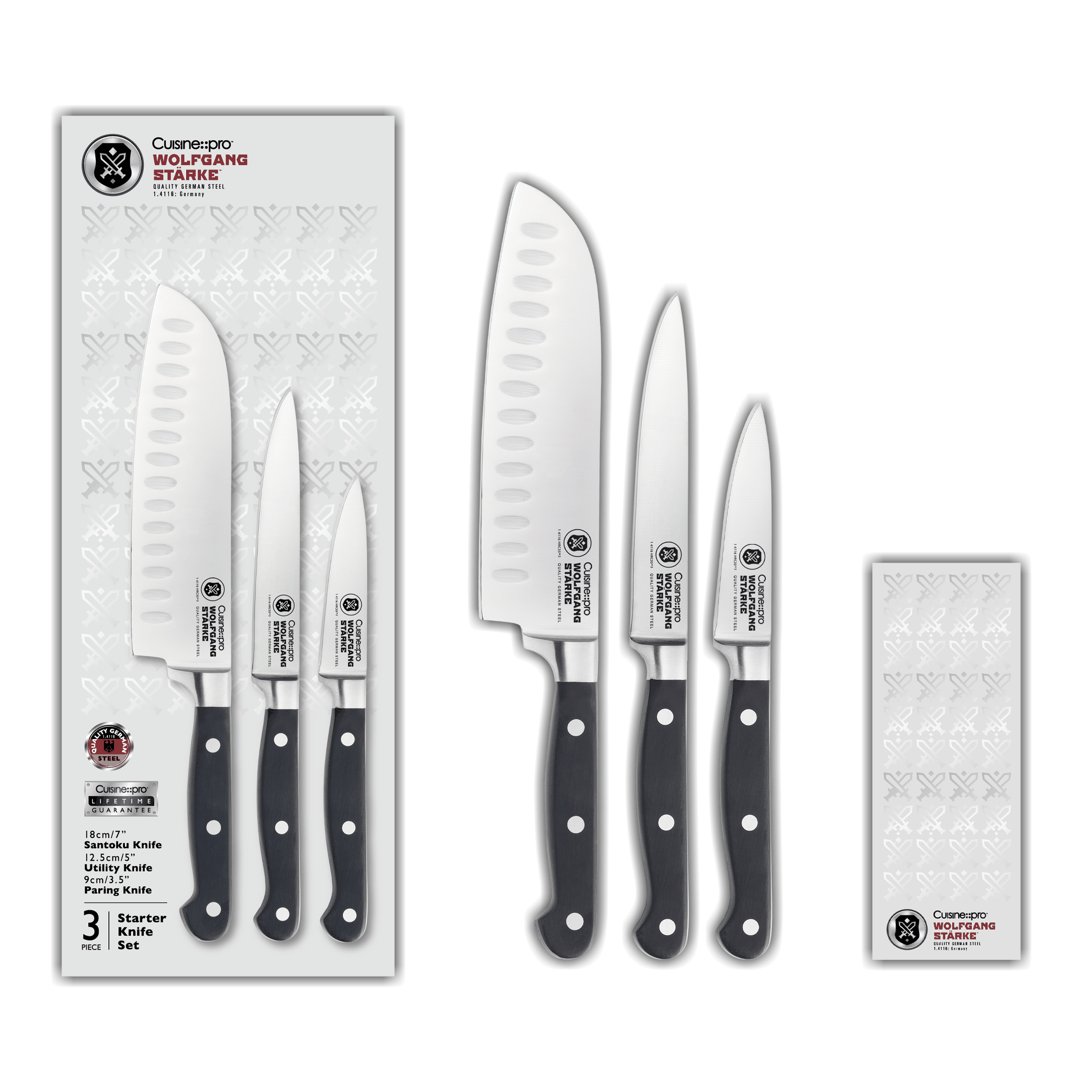 Cuisine::pro® WOLFGANG STARKE Starter Knife Set