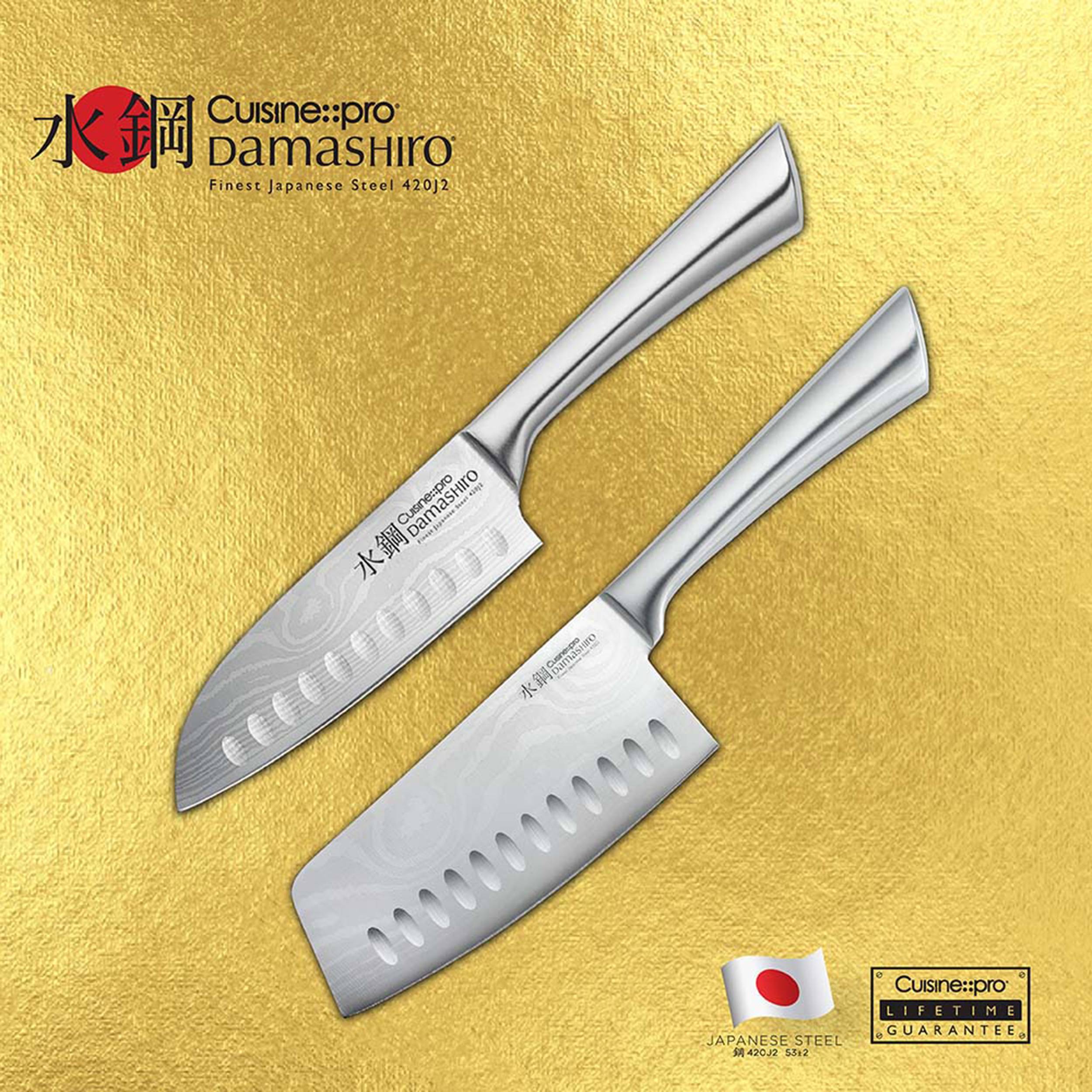 Cuisine::pro® Damashiro® Mini Cleaver/Santoku 'Try Me' Knife 4.5in