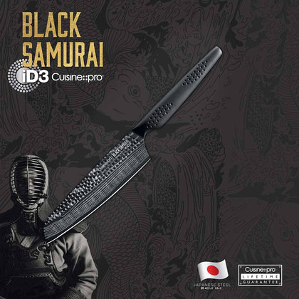 Cuisine::pro® iD3 BLACK SAMURAI™ Santoku 'Try Me' Knife 5in