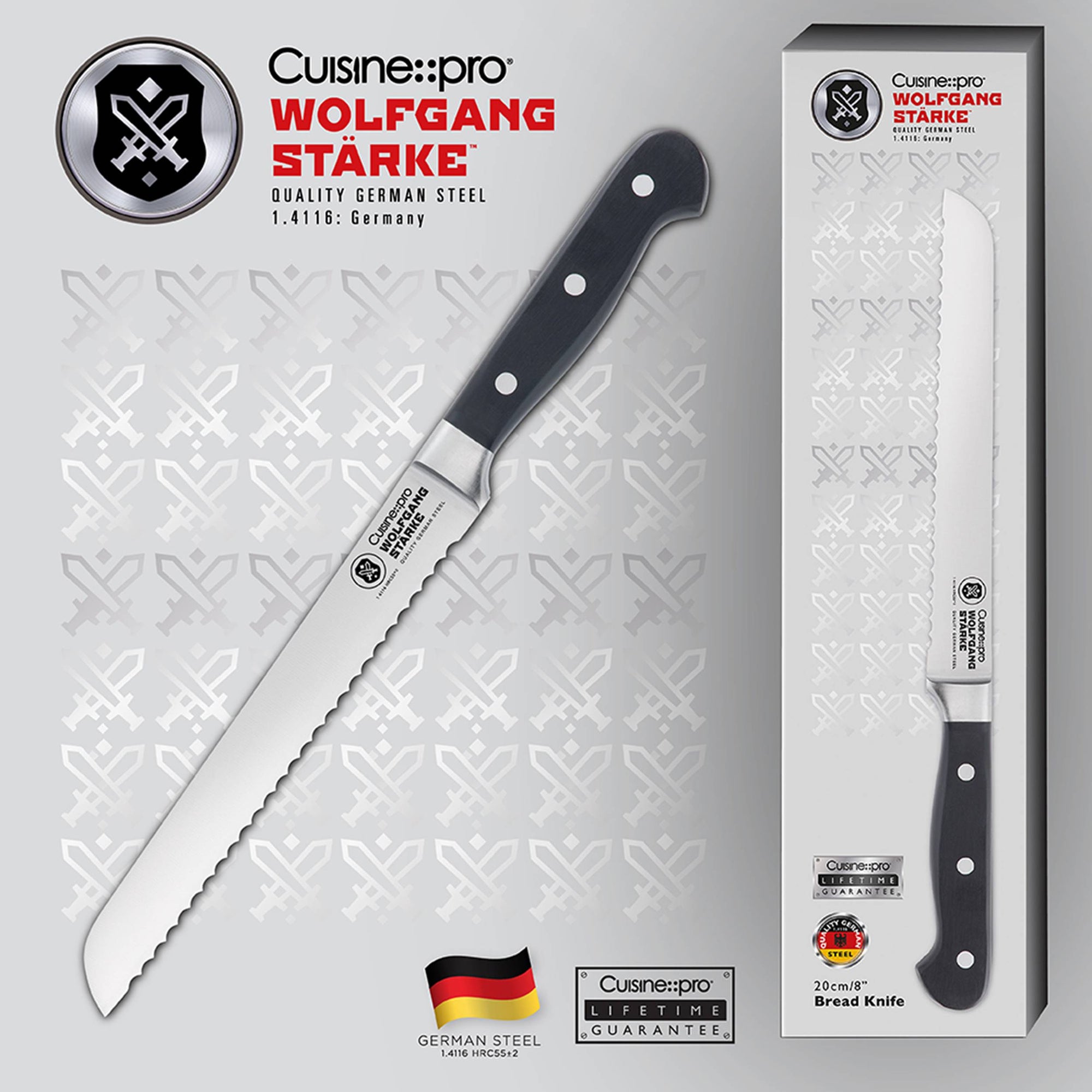 Cuisine::pro® WOLFGANG STARKE Bread Knife 8in