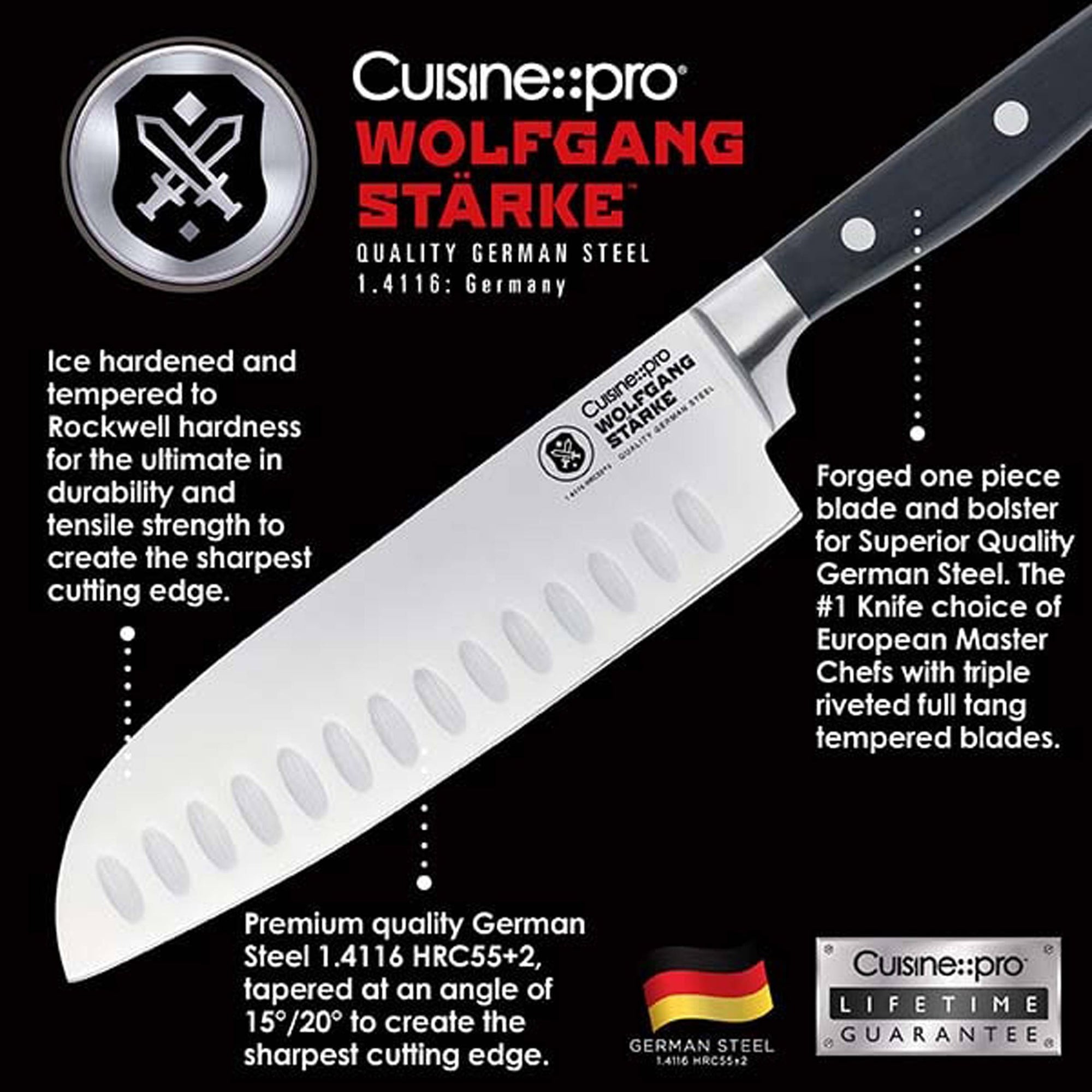 Cuisine::pro® WOLFGANG STARKE Cleaver 6.5in