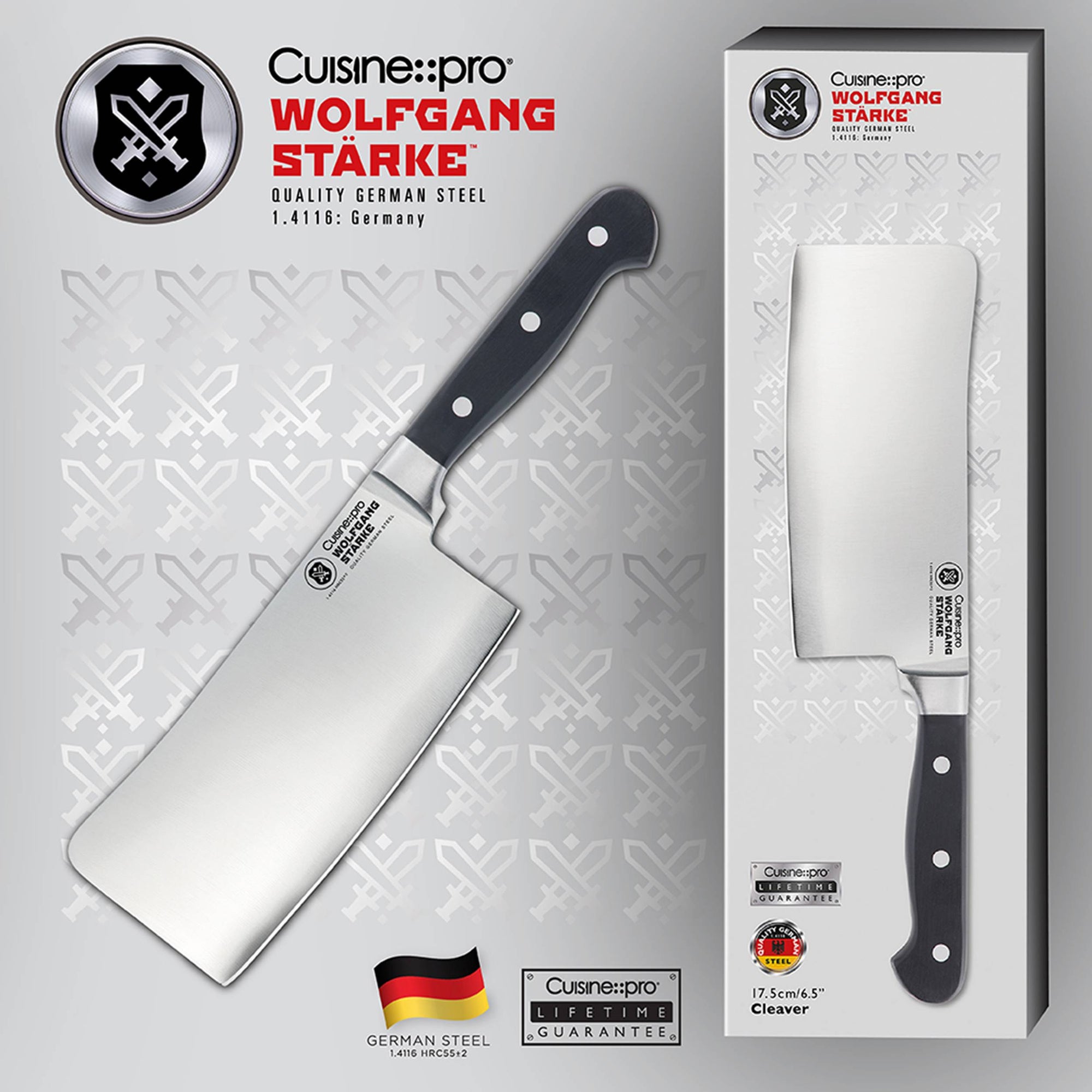 Cuisine::pro® WOLFGANG STARKE Cleaver 6.5in