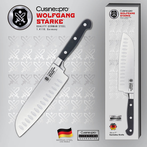Couteau Santoku 18 cm WOLFGANG STARKECuisine::pro®