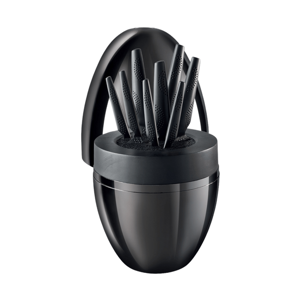 Cuisine::pro® iD3 BLACK SAMURAI™ THE EGG 9-Piece Knife Block
