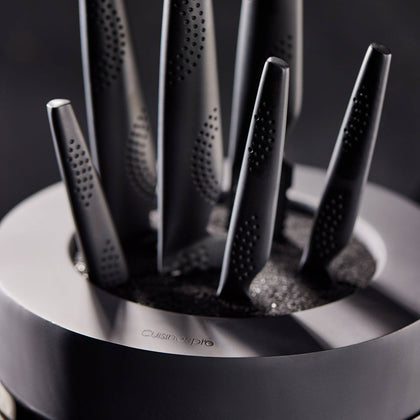 Cuisine::pro® iD3 BLACK SAMURAI™ THE EGG 9-Piece Knife Block